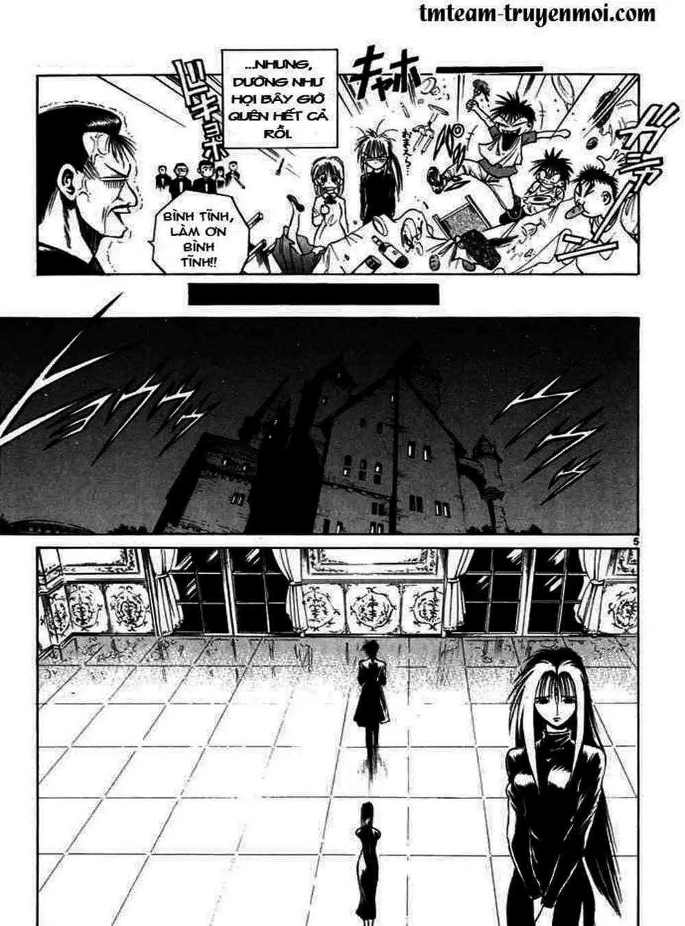 Truyện Tranh Ngọn Lửa Recca - Flame Of Recca trang 9