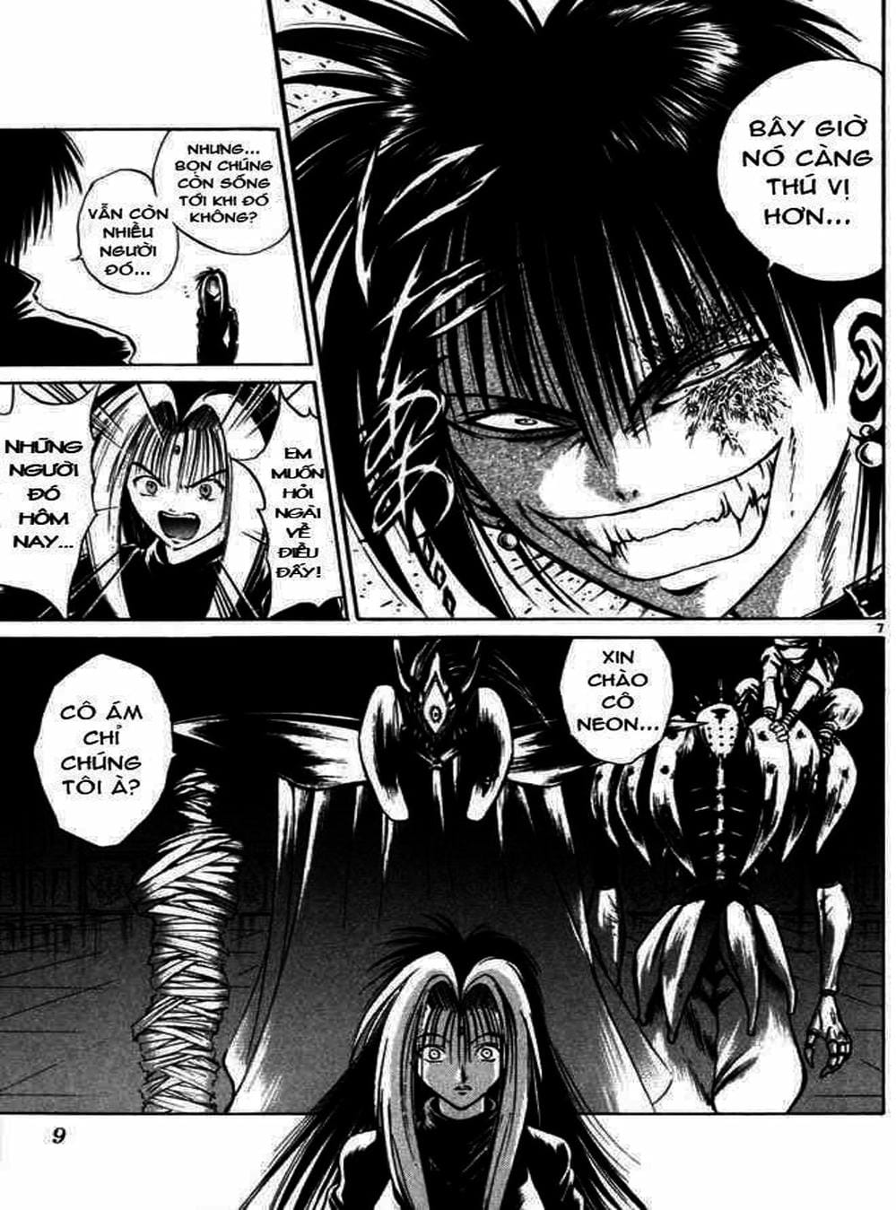 Truyện Tranh Ngọn Lửa Recca - Flame Of Recca trang 9
