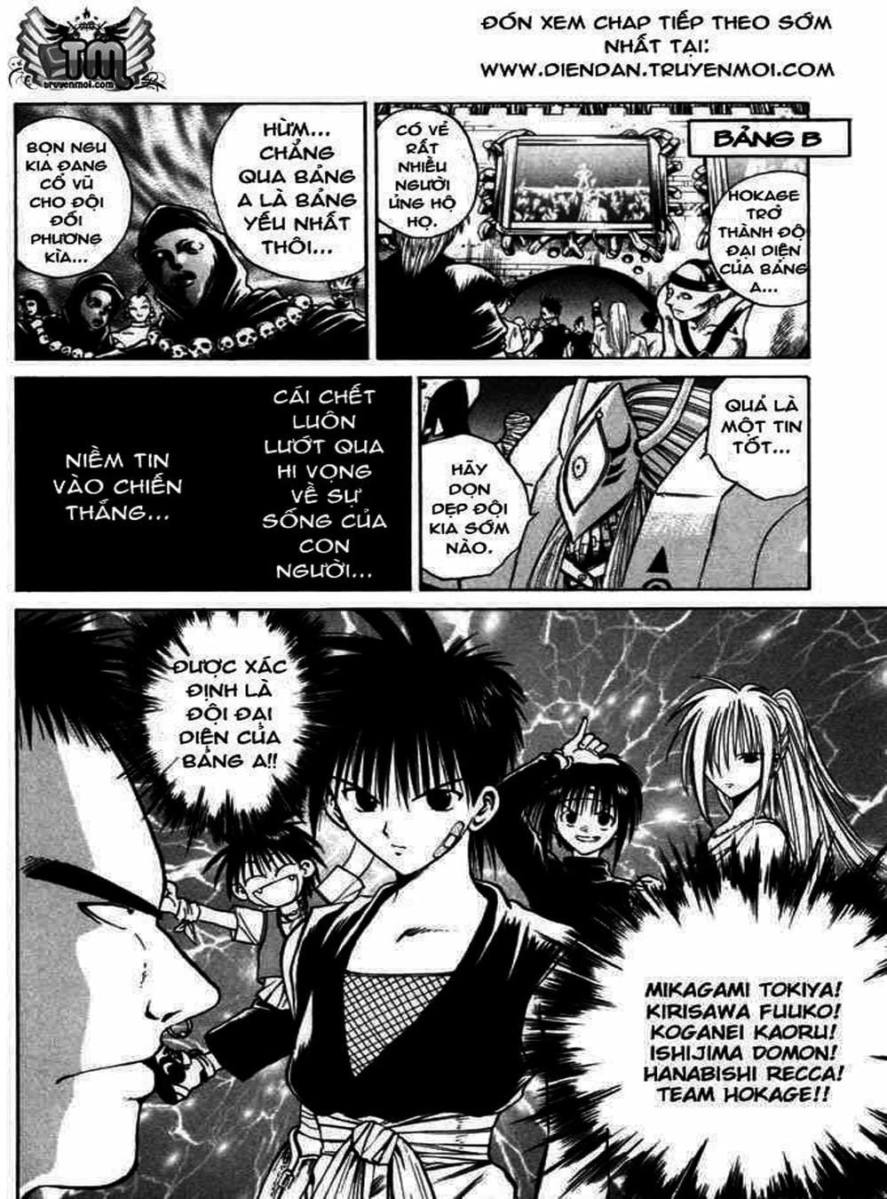 Truyện Tranh Ngọn Lửa Recca - Flame Of Recca trang 9