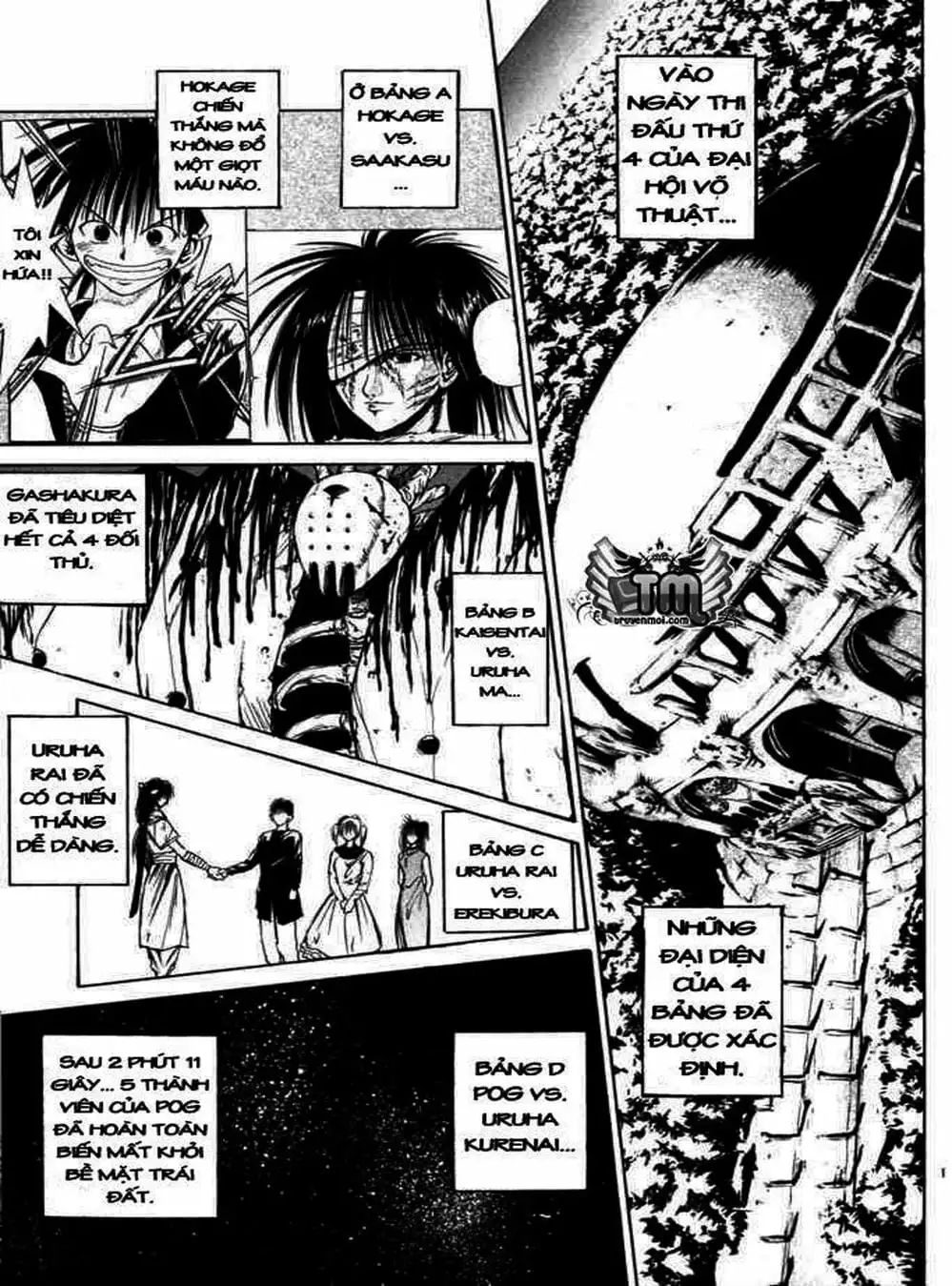 Truyện Tranh Ngọn Lửa Recca - Flame Of Recca trang 9