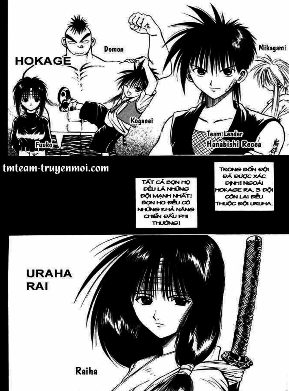 Truyện Tranh Ngọn Lửa Recca - Flame Of Recca trang 9