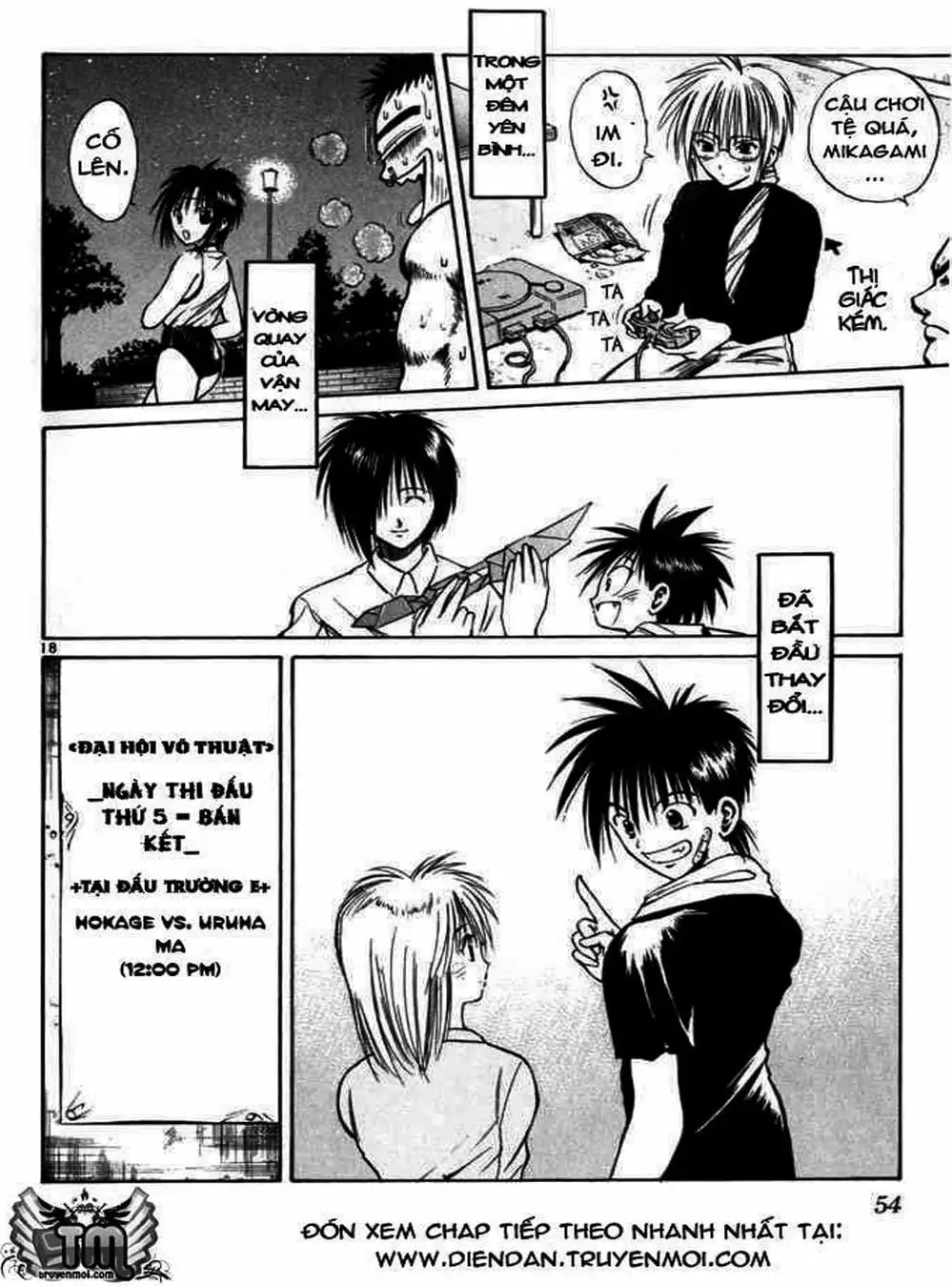 Truyện Tranh Ngọn Lửa Recca - Flame Of Recca trang 9