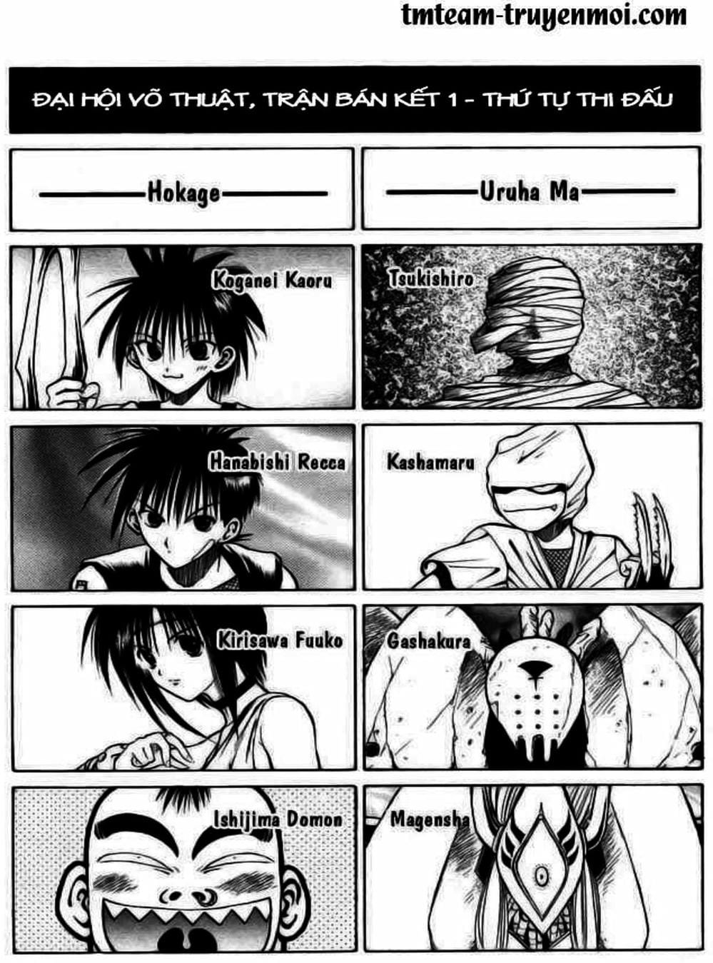 Truyện Tranh Ngọn Lửa Recca - Flame Of Recca trang 9