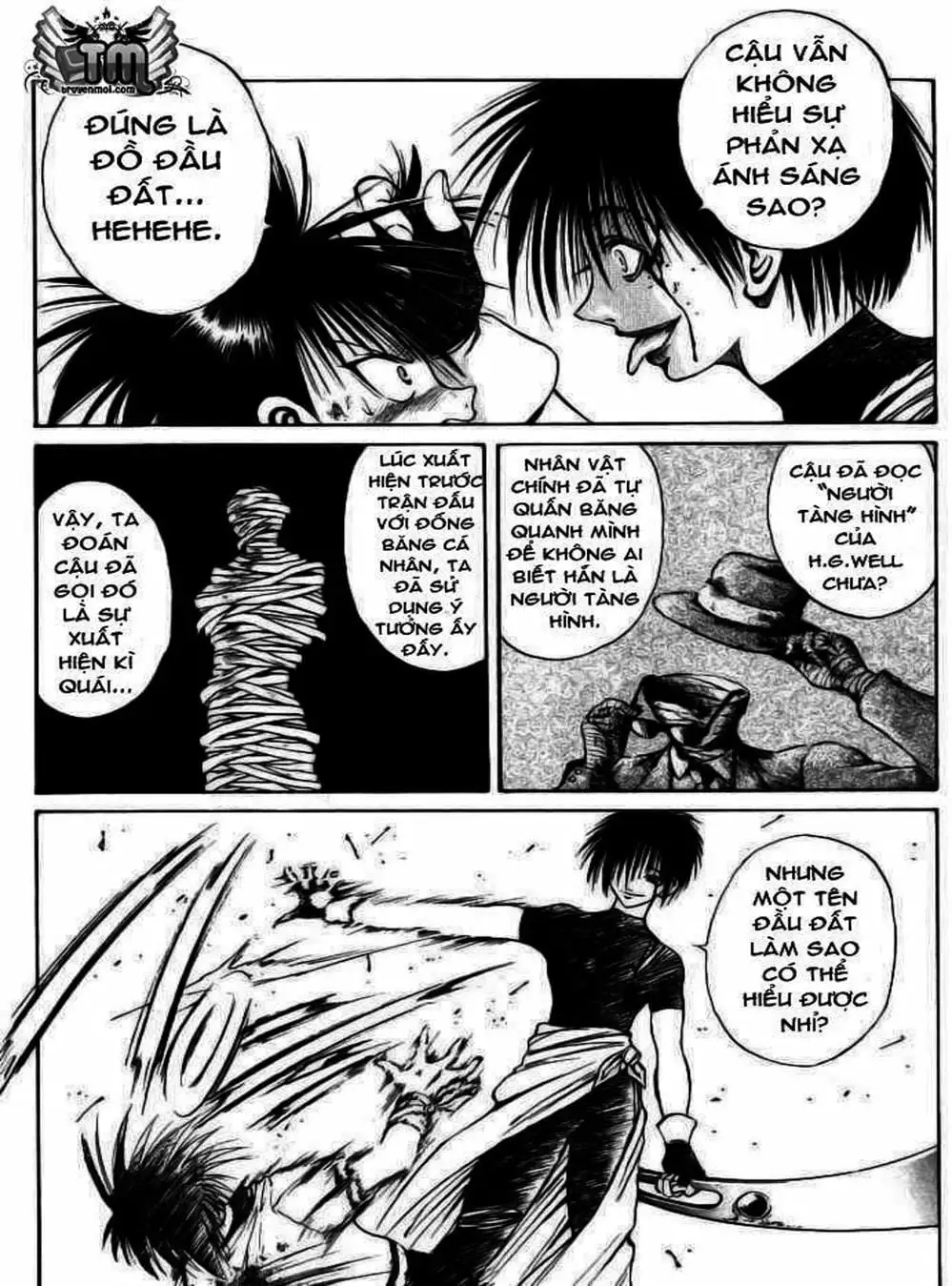 Truyện Tranh Ngọn Lửa Recca - Flame Of Recca trang 9