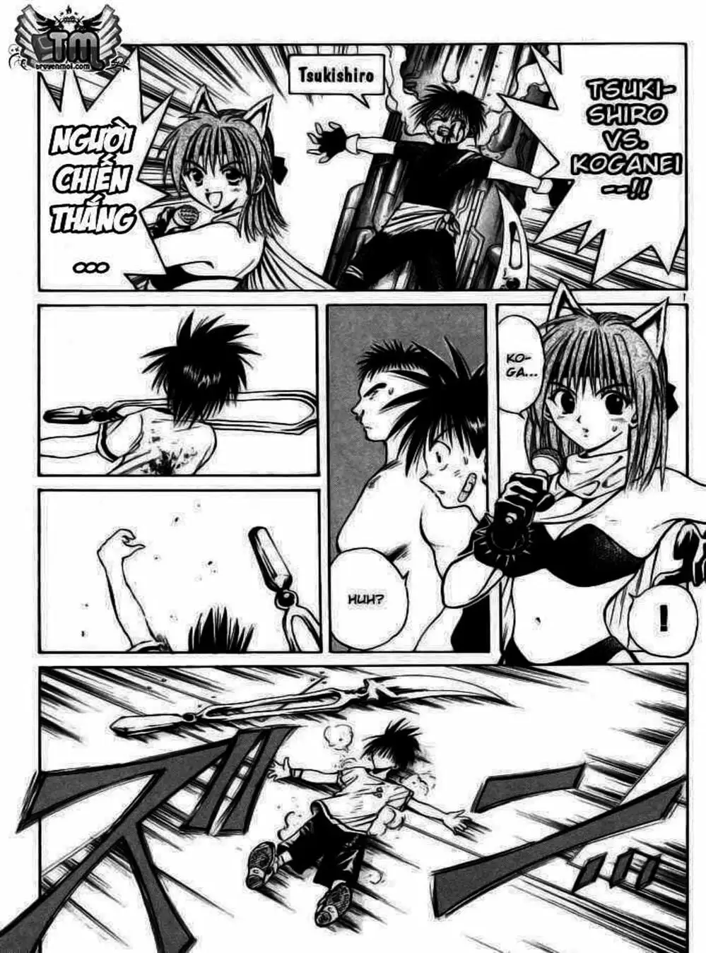 Truyện Tranh Ngọn Lửa Recca - Flame Of Recca trang 9