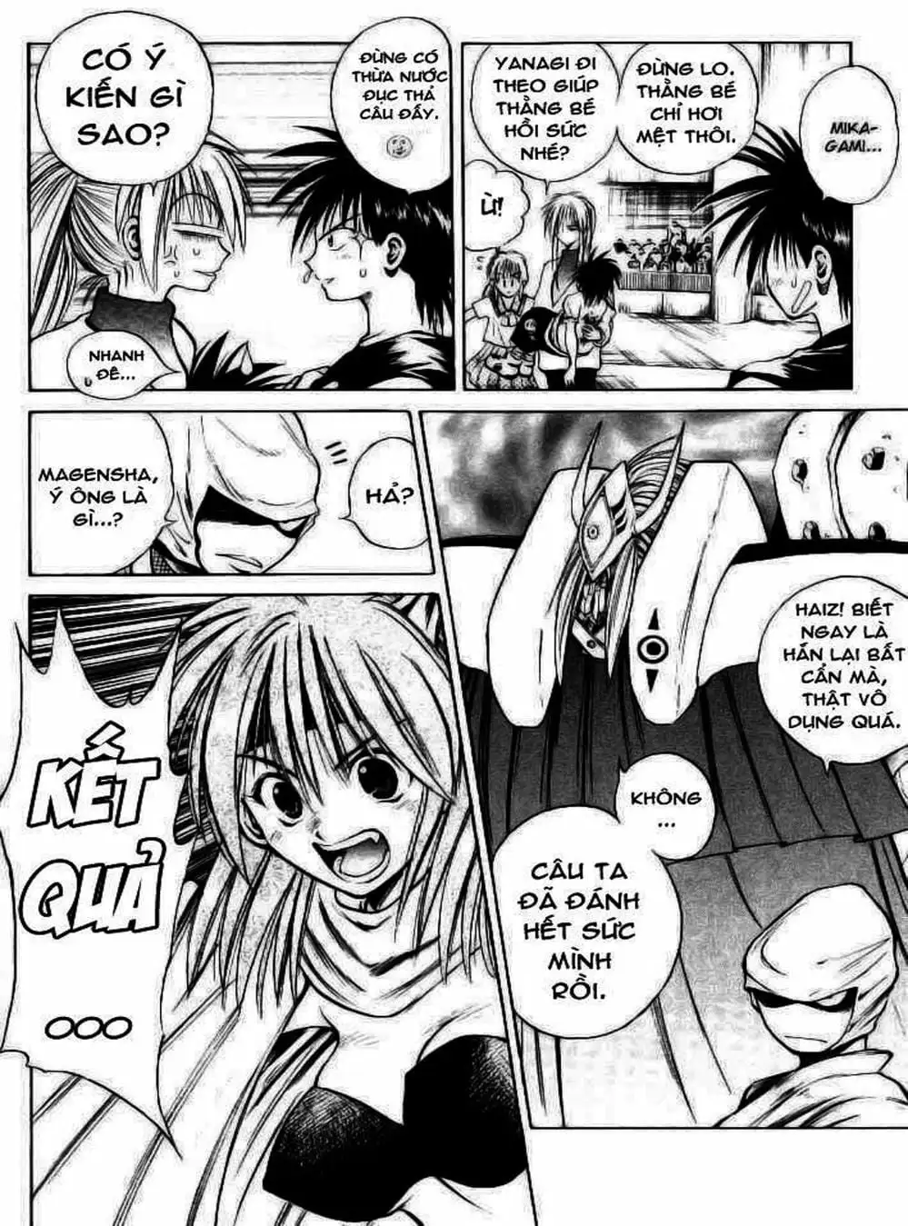 Truyện Tranh Ngọn Lửa Recca - Flame Of Recca trang 9