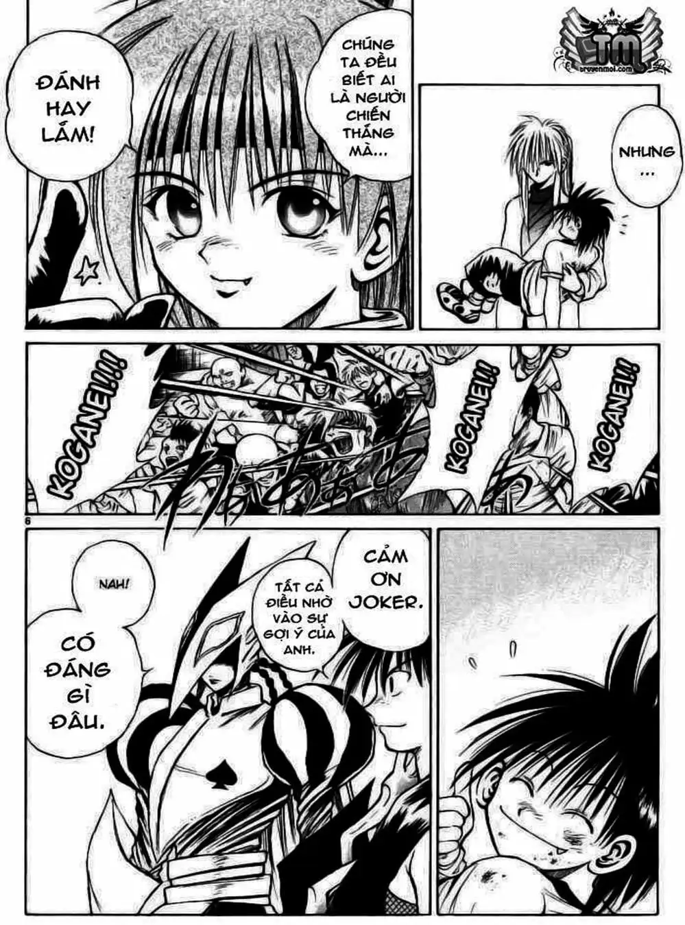 Truyện Tranh Ngọn Lửa Recca - Flame Of Recca trang 9