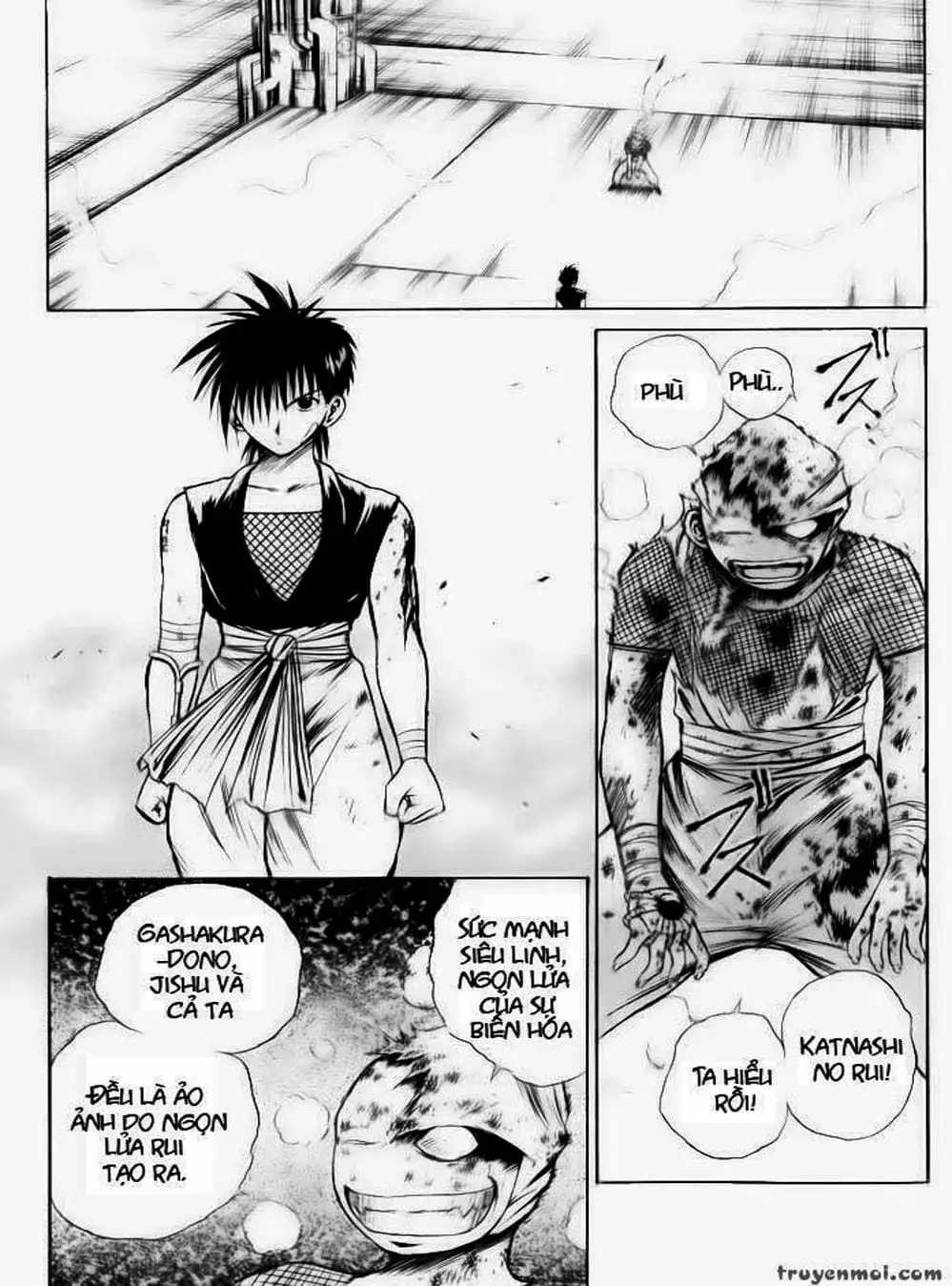 Truyện Tranh Ngọn Lửa Recca - Flame Of Recca trang 9