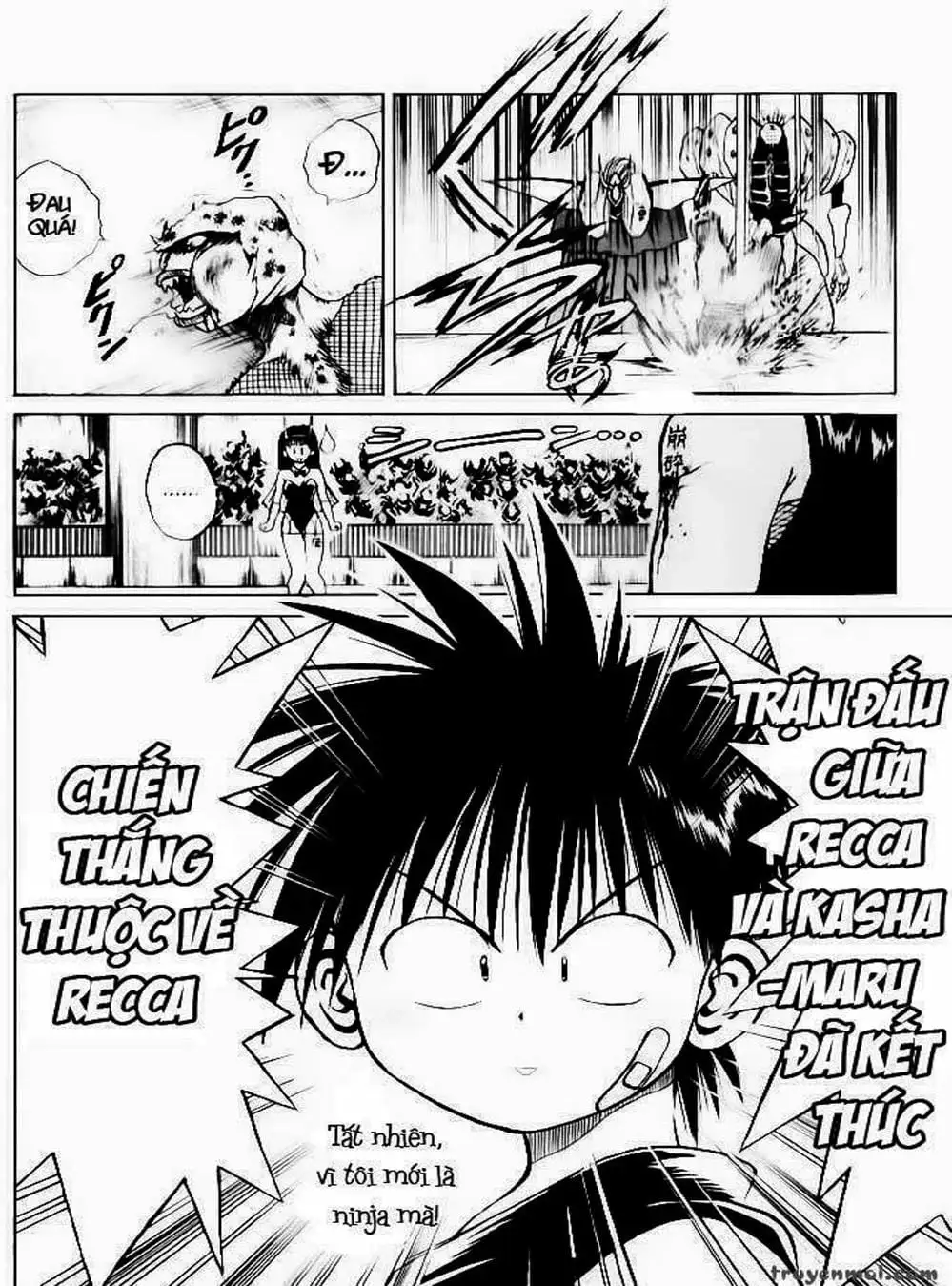 Truyện Tranh Ngọn Lửa Recca - Flame Of Recca trang 9
