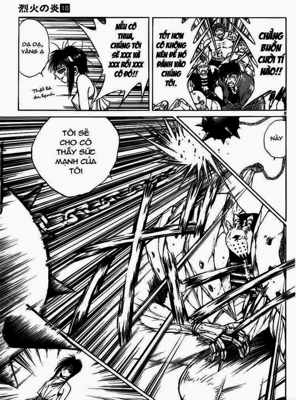 Truyện Tranh Ngọn Lửa Recca - Flame Of Recca trang 9