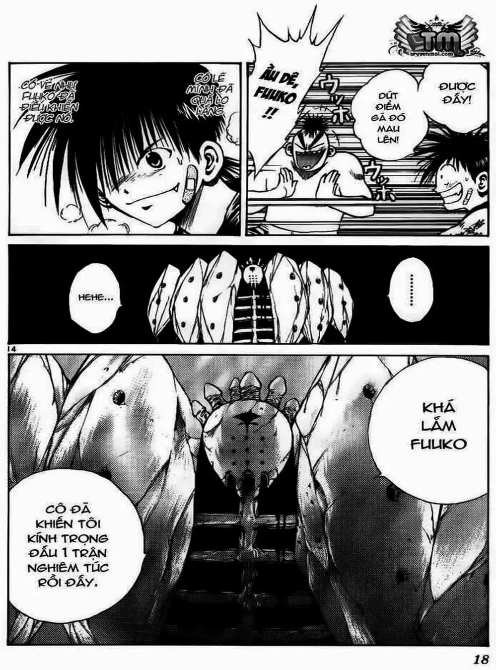 Truyện Tranh Ngọn Lửa Recca - Flame Of Recca trang 9