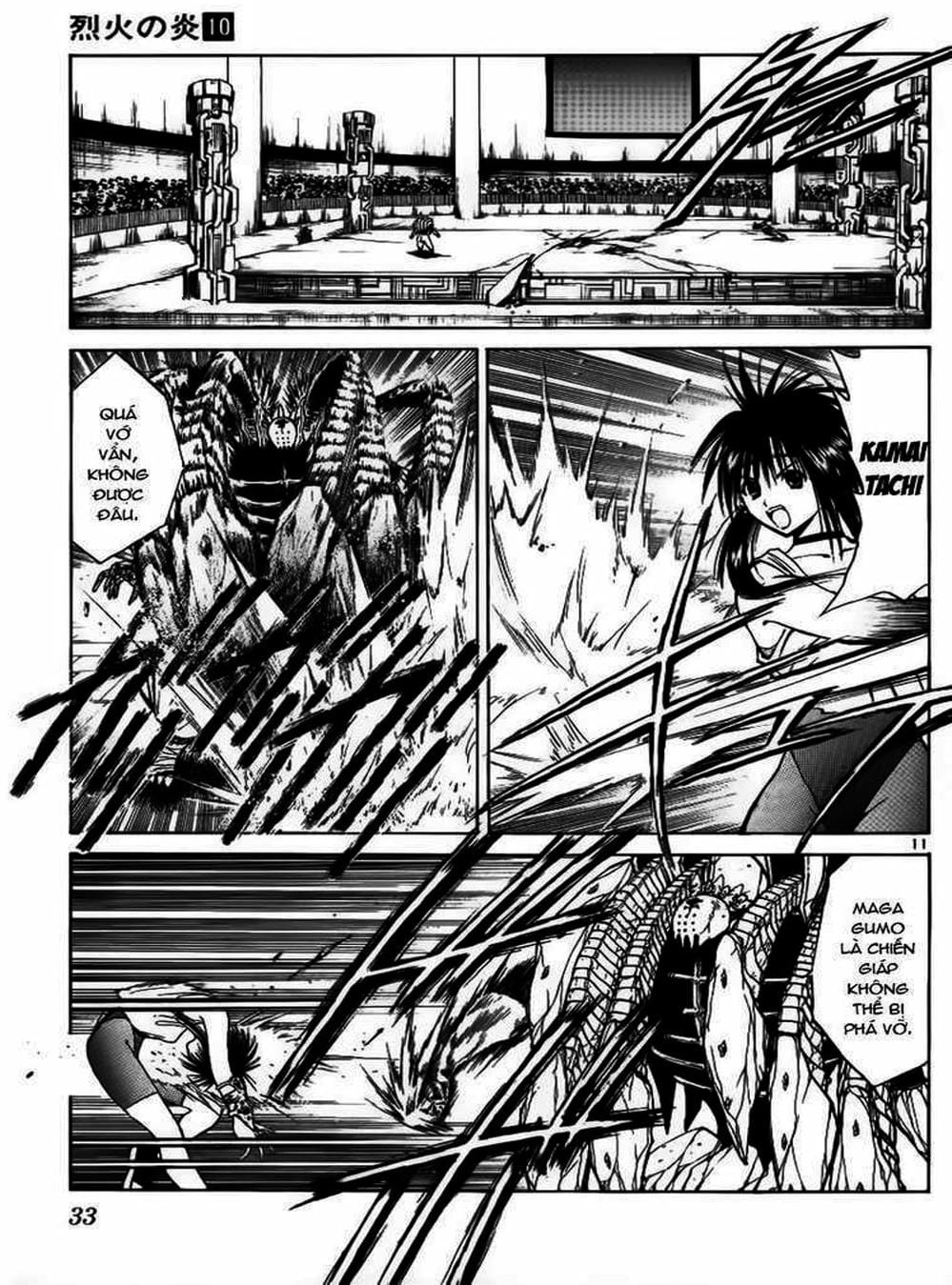 Truyện Tranh Ngọn Lửa Recca - Flame Of Recca trang 9