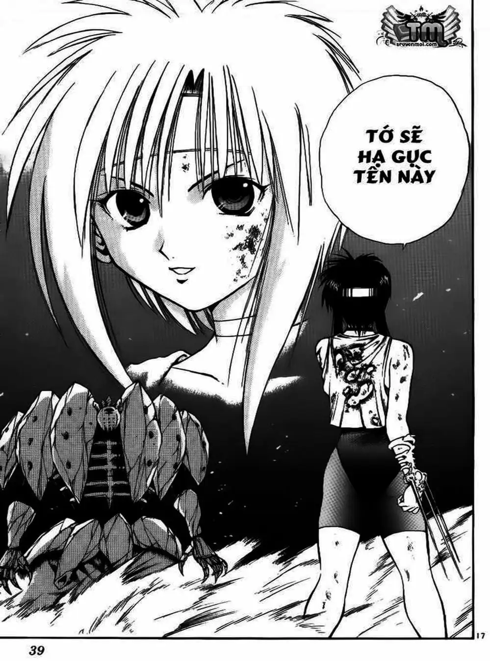 Truyện Tranh Ngọn Lửa Recca - Flame Of Recca trang 9