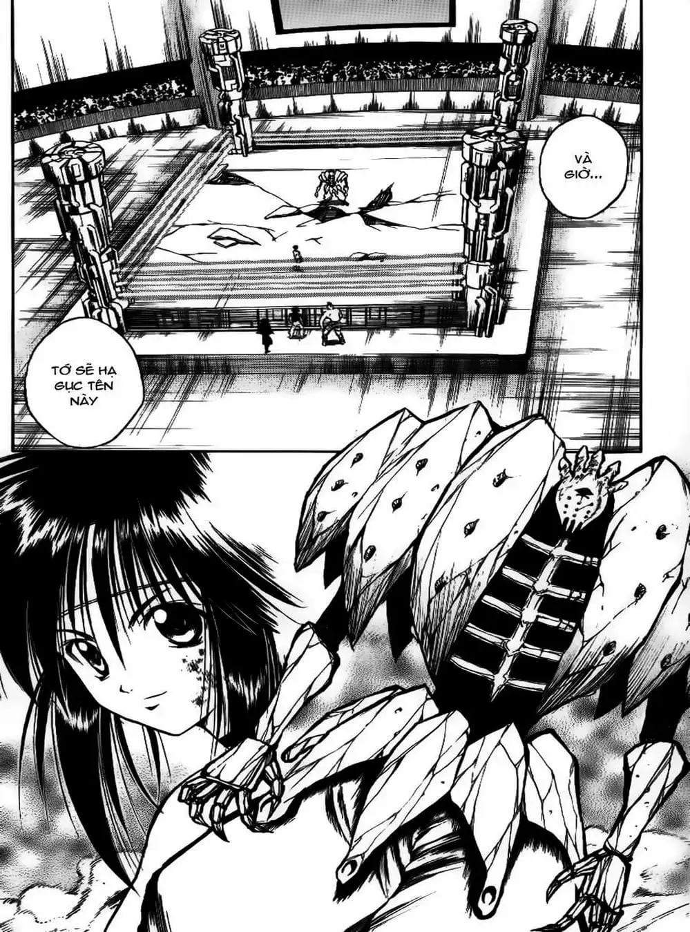 Truyện Tranh Ngọn Lửa Recca - Flame Of Recca trang 9