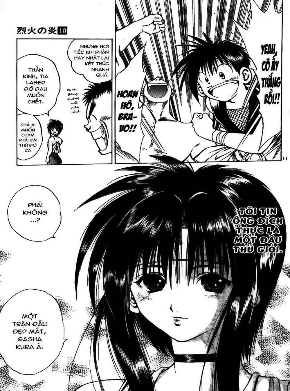 Truyện Tranh Ngọn Lửa Recca - Flame Of Recca trang 9