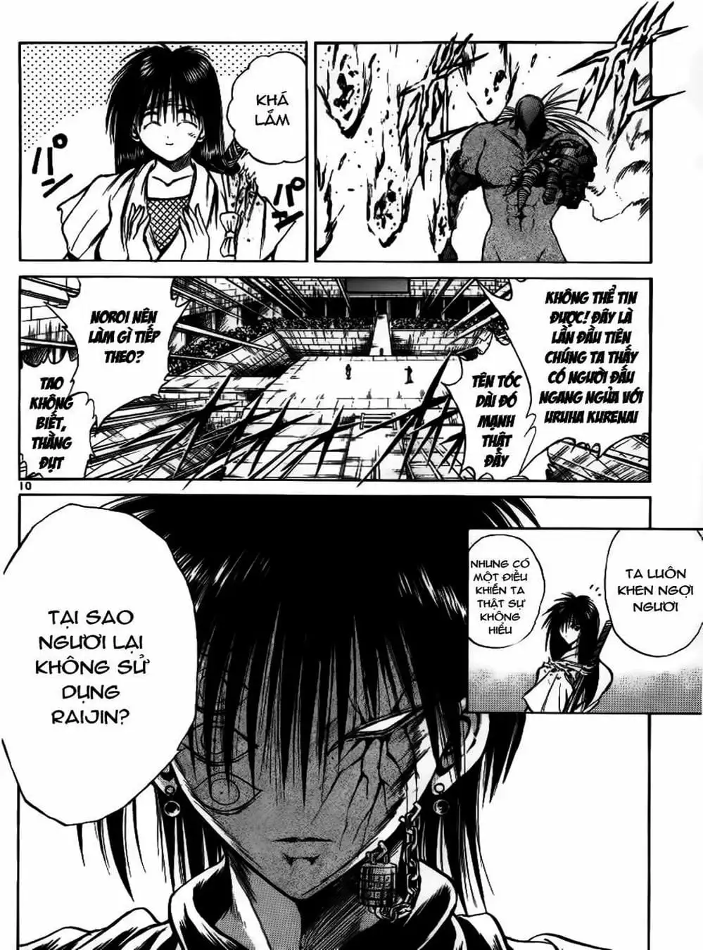 Truyện Tranh Ngọn Lửa Recca - Flame Of Recca trang 9