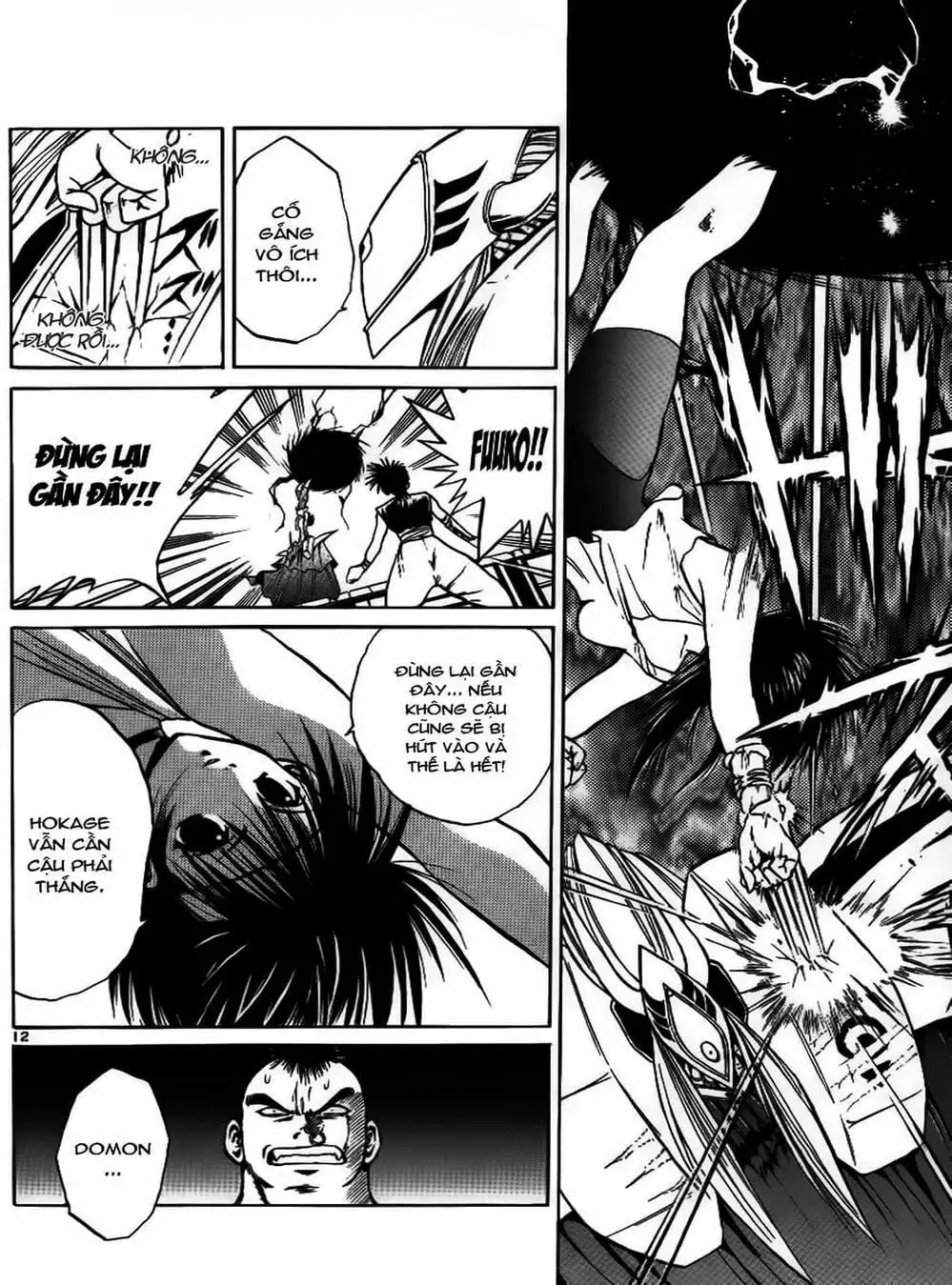 Truyện Tranh Ngọn Lửa Recca - Flame Of Recca trang 9