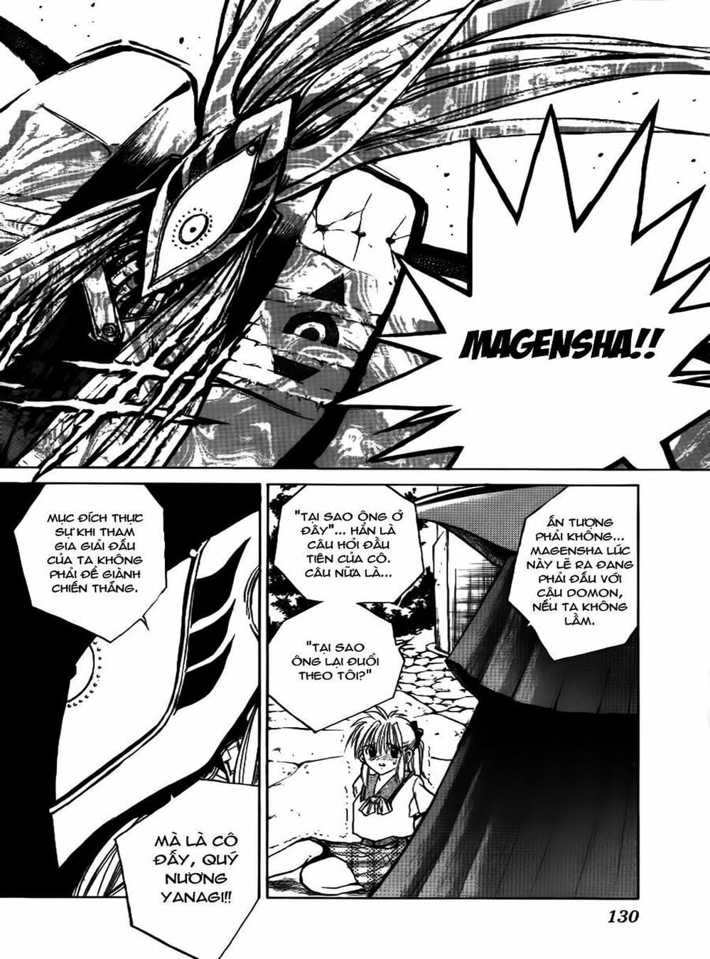 Truyện Tranh Ngọn Lửa Recca - Flame Of Recca trang 9