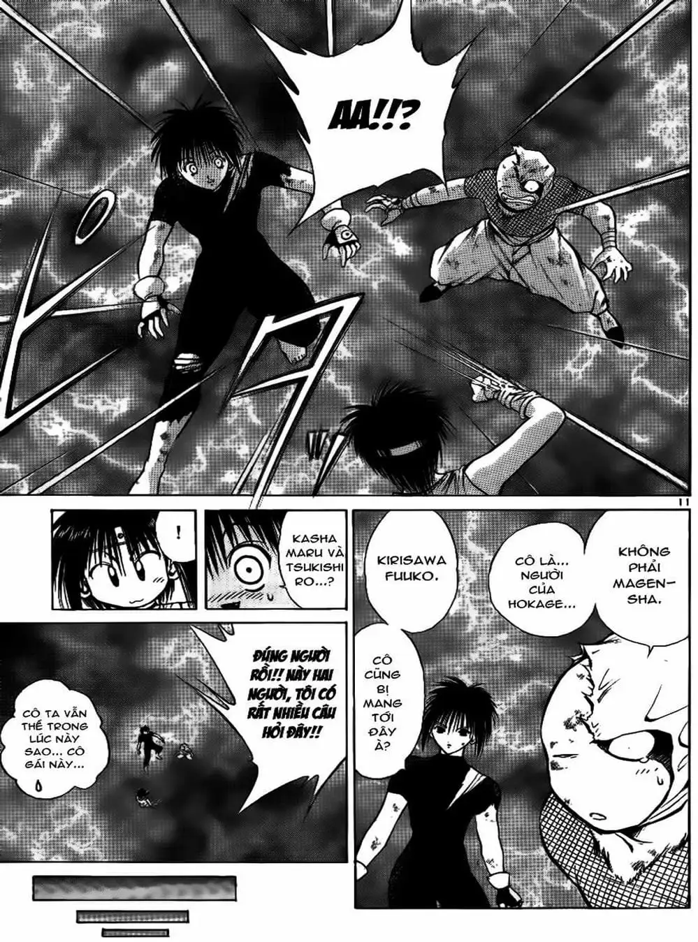 Truyện Tranh Ngọn Lửa Recca - Flame Of Recca trang 9