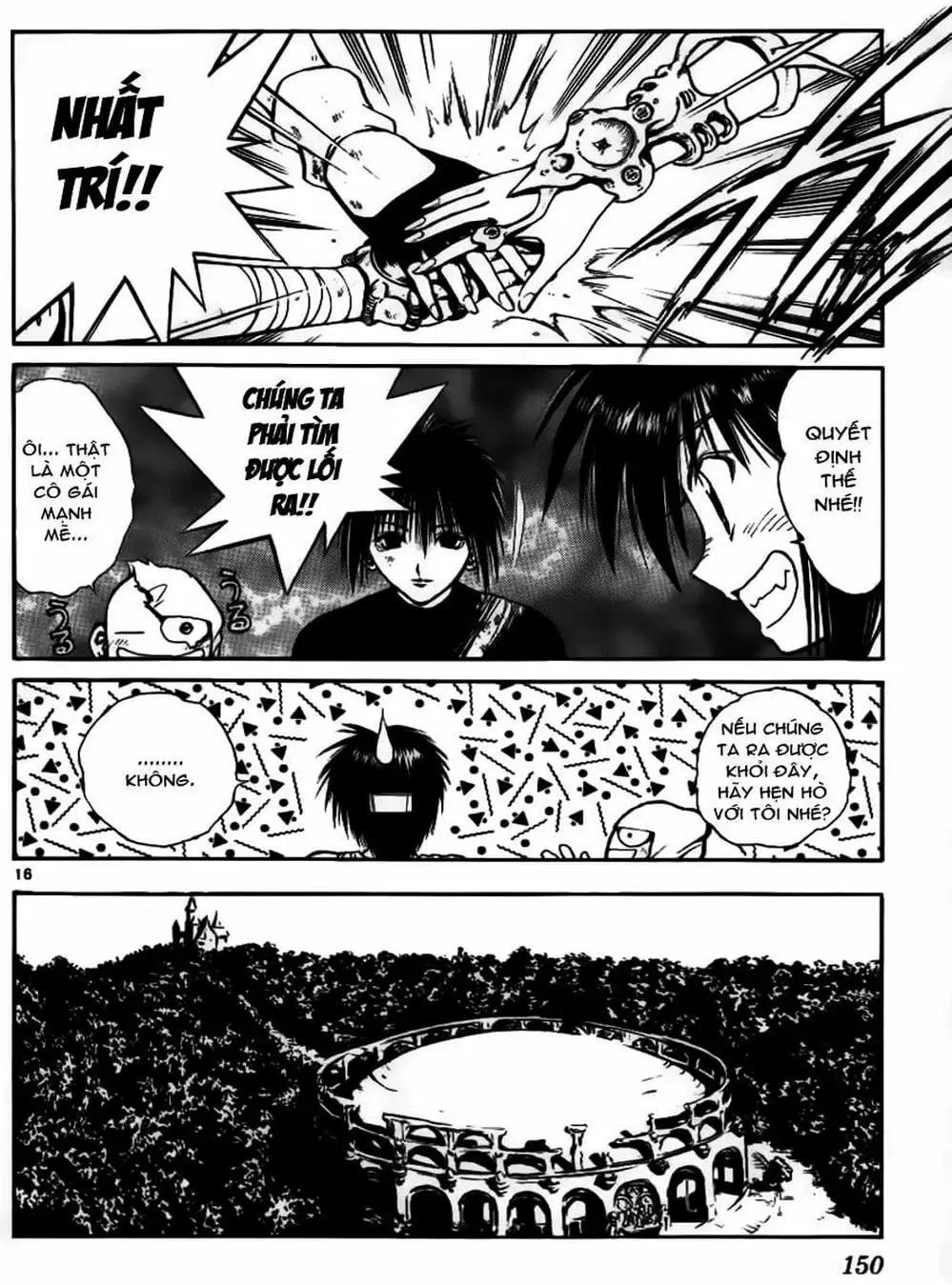 Truyện Tranh Ngọn Lửa Recca - Flame Of Recca trang 9