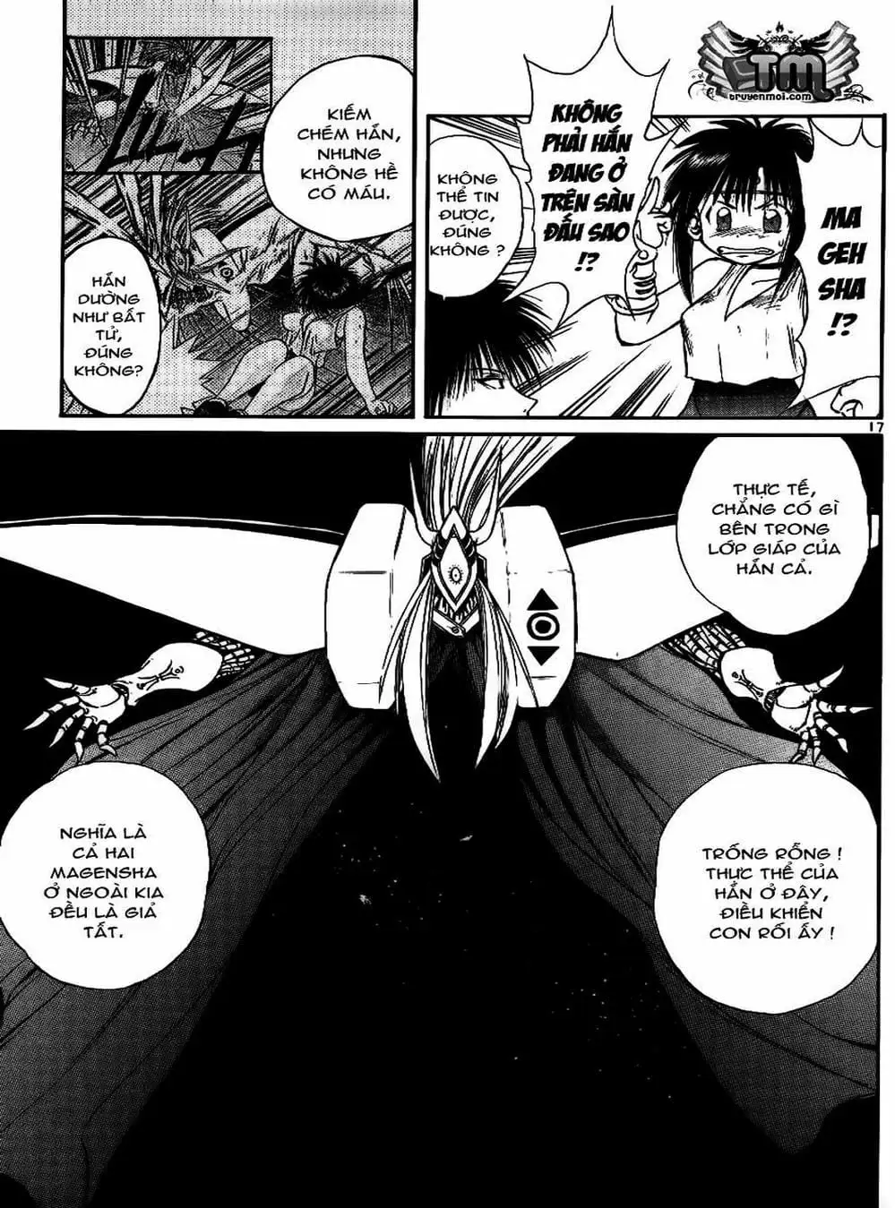 Truyện Tranh Ngọn Lửa Recca - Flame Of Recca trang 9