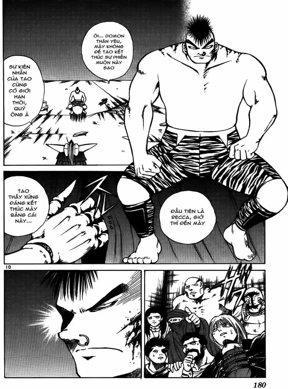 Truyện Tranh Ngọn Lửa Recca - Flame Of Recca trang 9