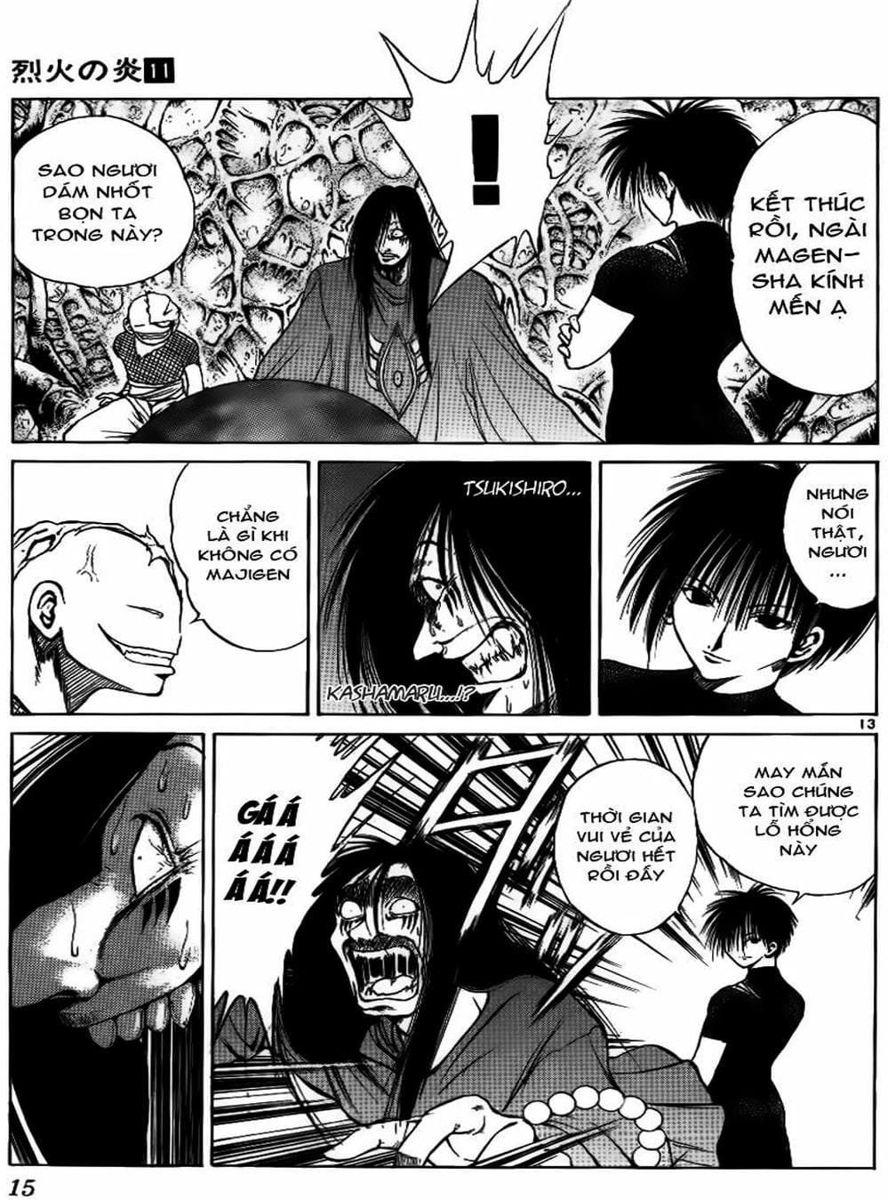 Truyện Tranh Ngọn Lửa Recca - Flame Of Recca trang 9