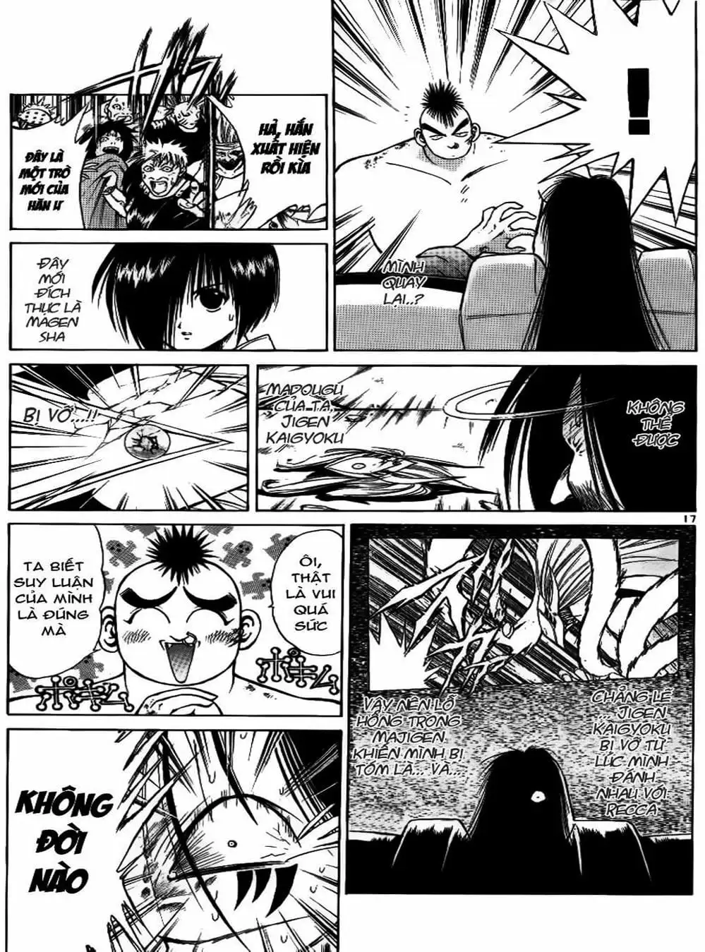 Truyện Tranh Ngọn Lửa Recca - Flame Of Recca trang 9