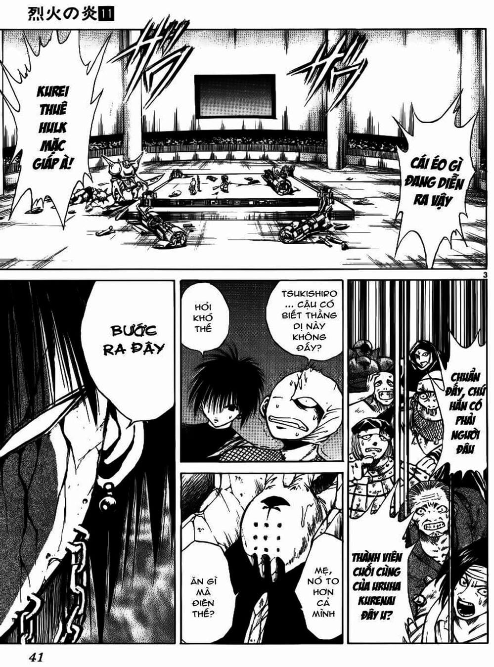 Truyện Tranh Ngọn Lửa Recca - Flame Of Recca trang 9