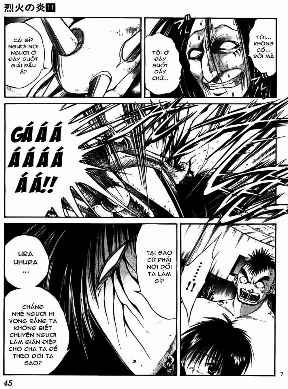 Truyện Tranh Ngọn Lửa Recca - Flame Of Recca trang 9