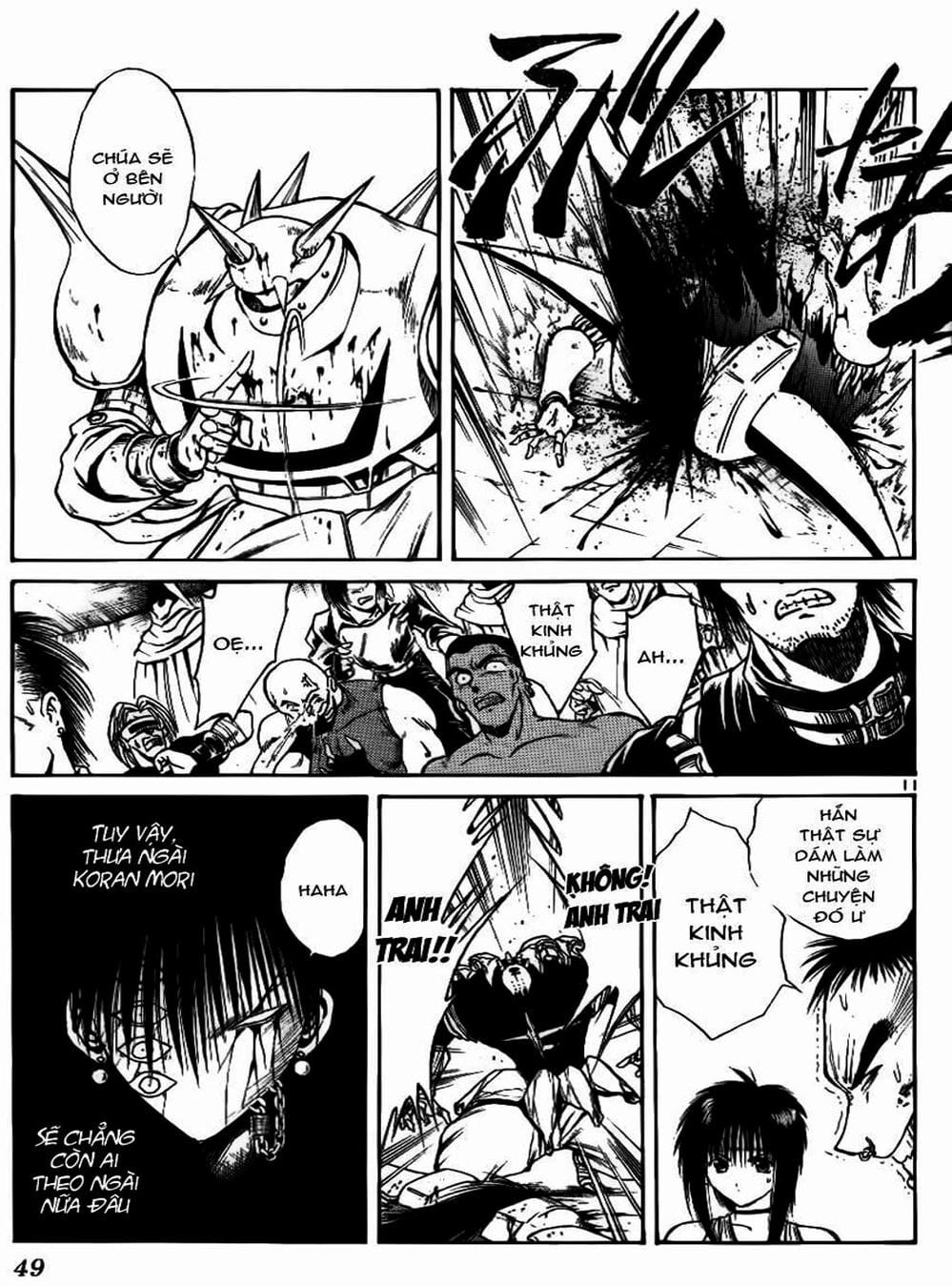 Truyện Tranh Ngọn Lửa Recca - Flame Of Recca trang 9