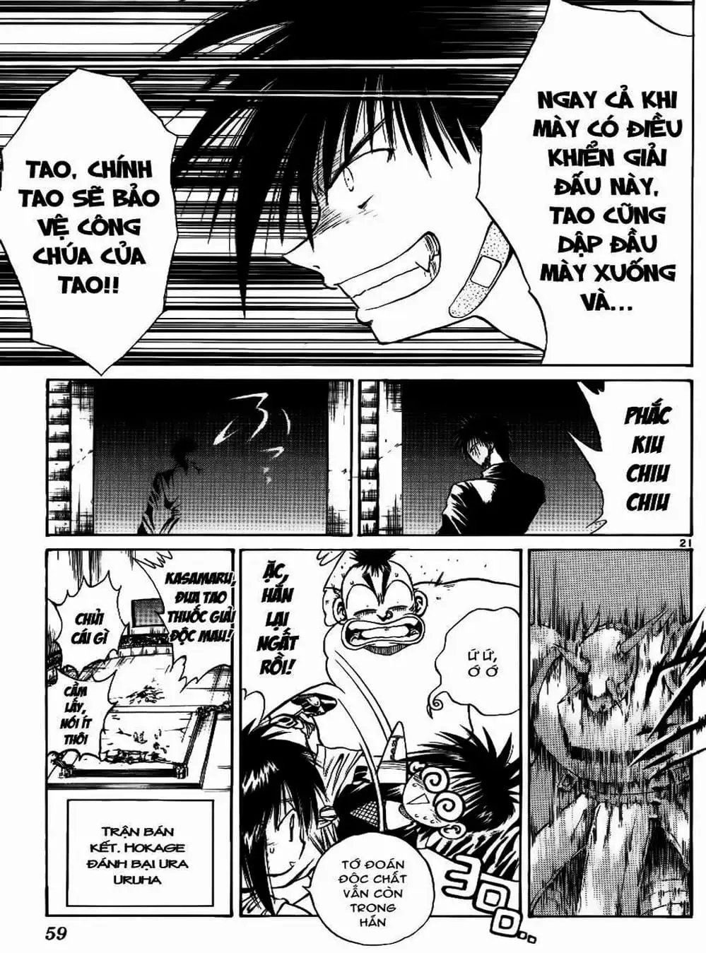 Truyện Tranh Ngọn Lửa Recca - Flame Of Recca trang 9