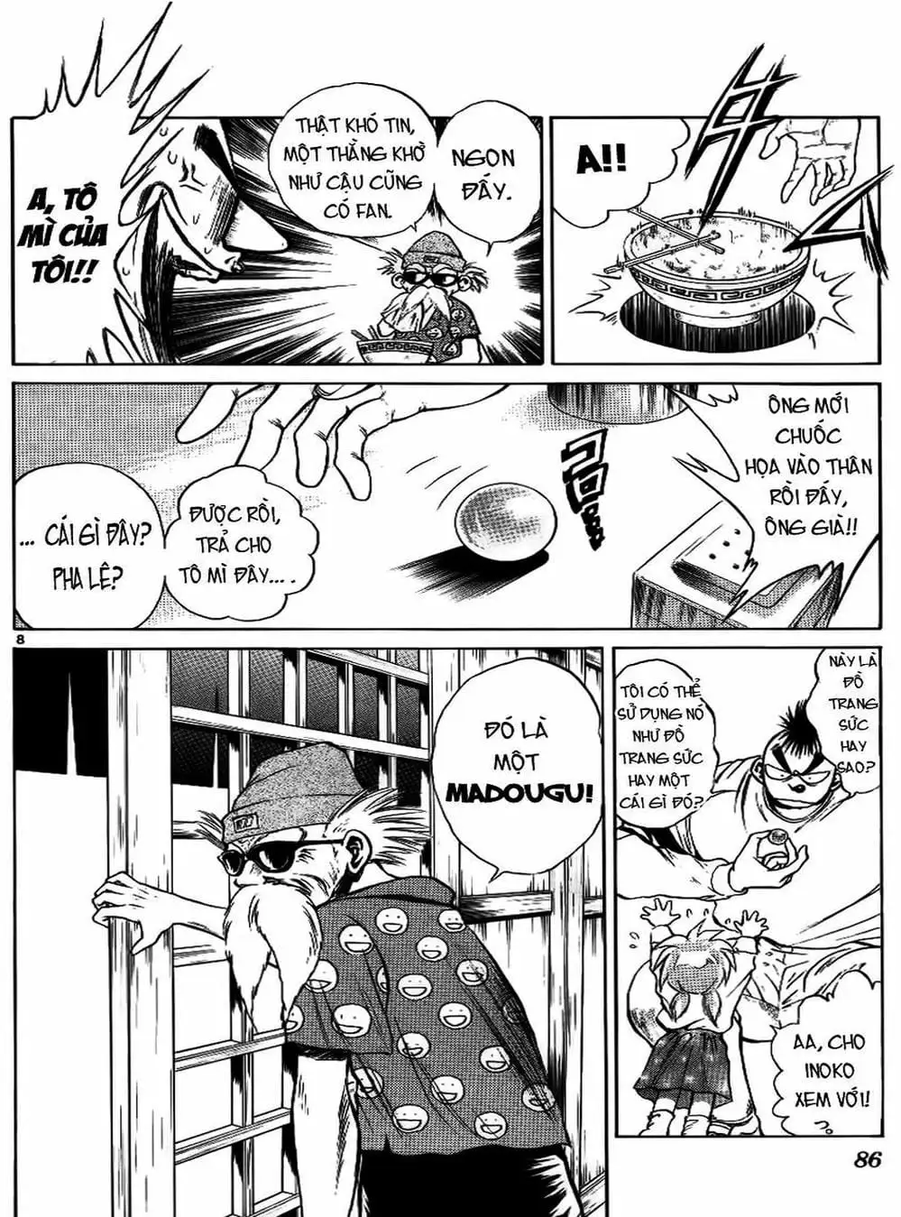 Truyện Tranh Ngọn Lửa Recca - Flame Of Recca trang 9