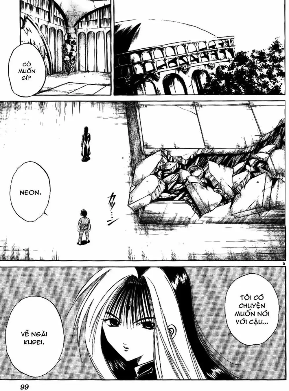 Truyện Tranh Ngọn Lửa Recca - Flame Of Recca trang 9