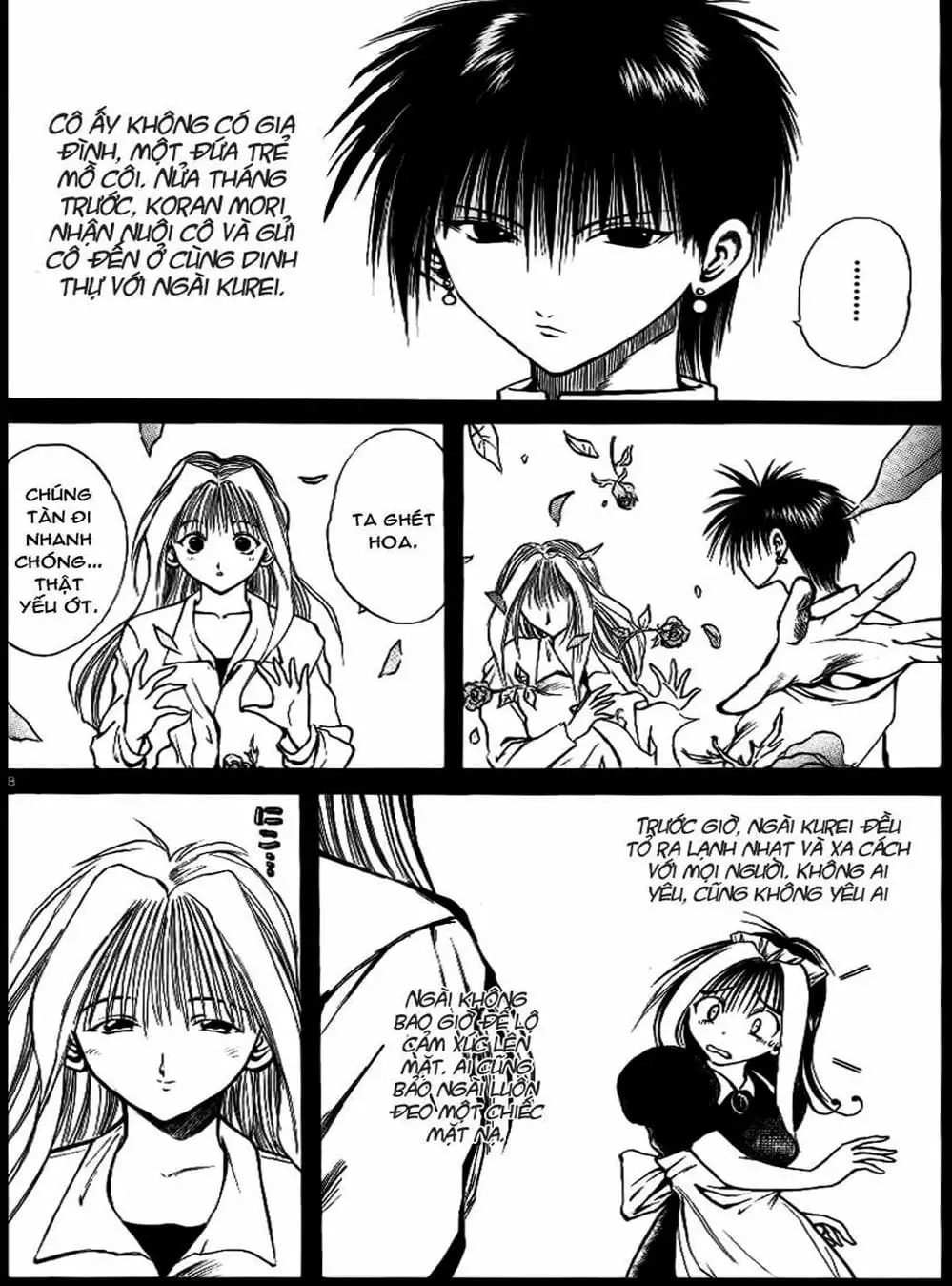 Truyện Tranh Ngọn Lửa Recca - Flame Of Recca trang 9