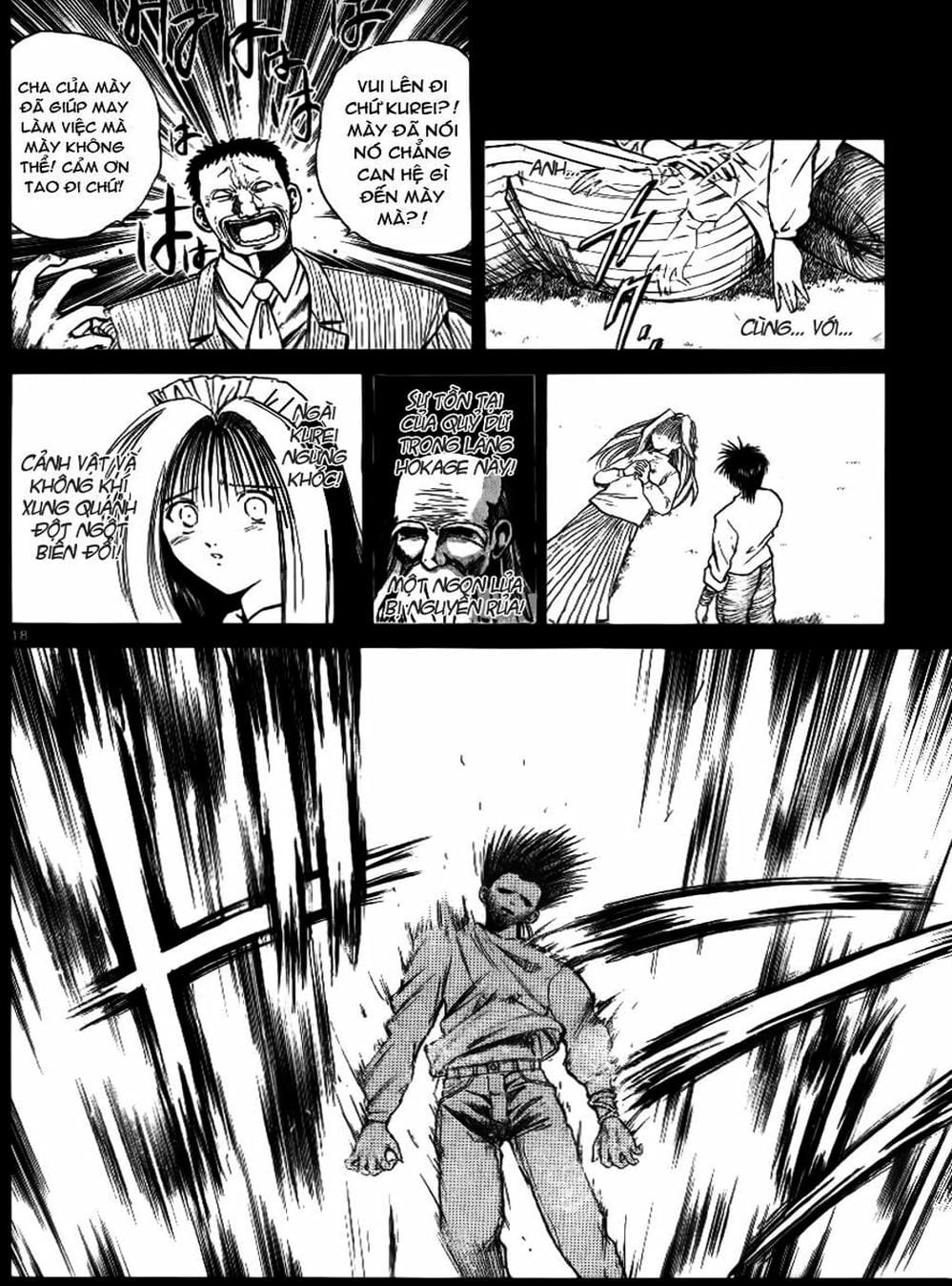 Truyện Tranh Ngọn Lửa Recca - Flame Of Recca trang 9