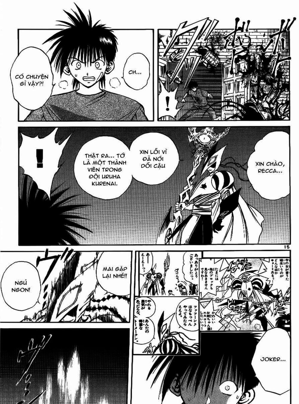 Truyện Tranh Ngọn Lửa Recca - Flame Of Recca trang 9