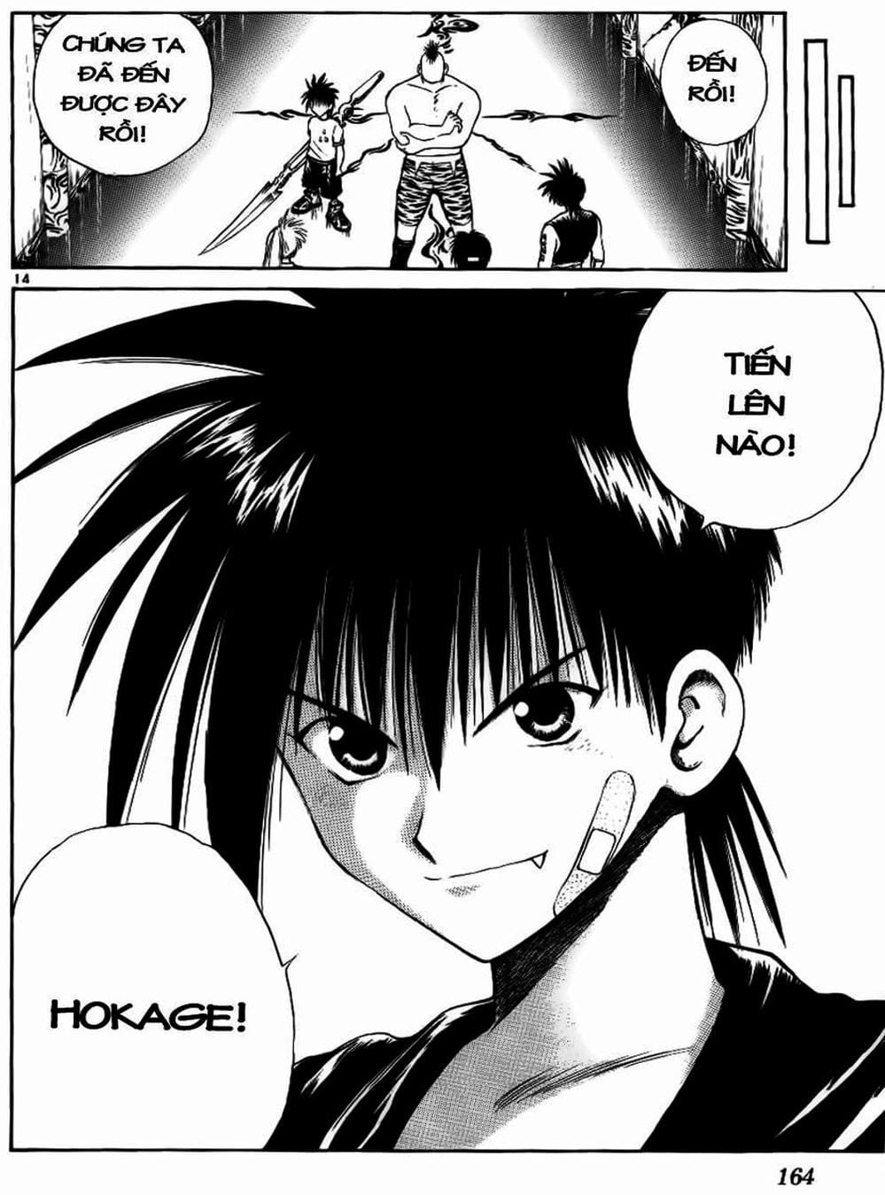 Truyện Tranh Ngọn Lửa Recca - Flame Of Recca trang 9