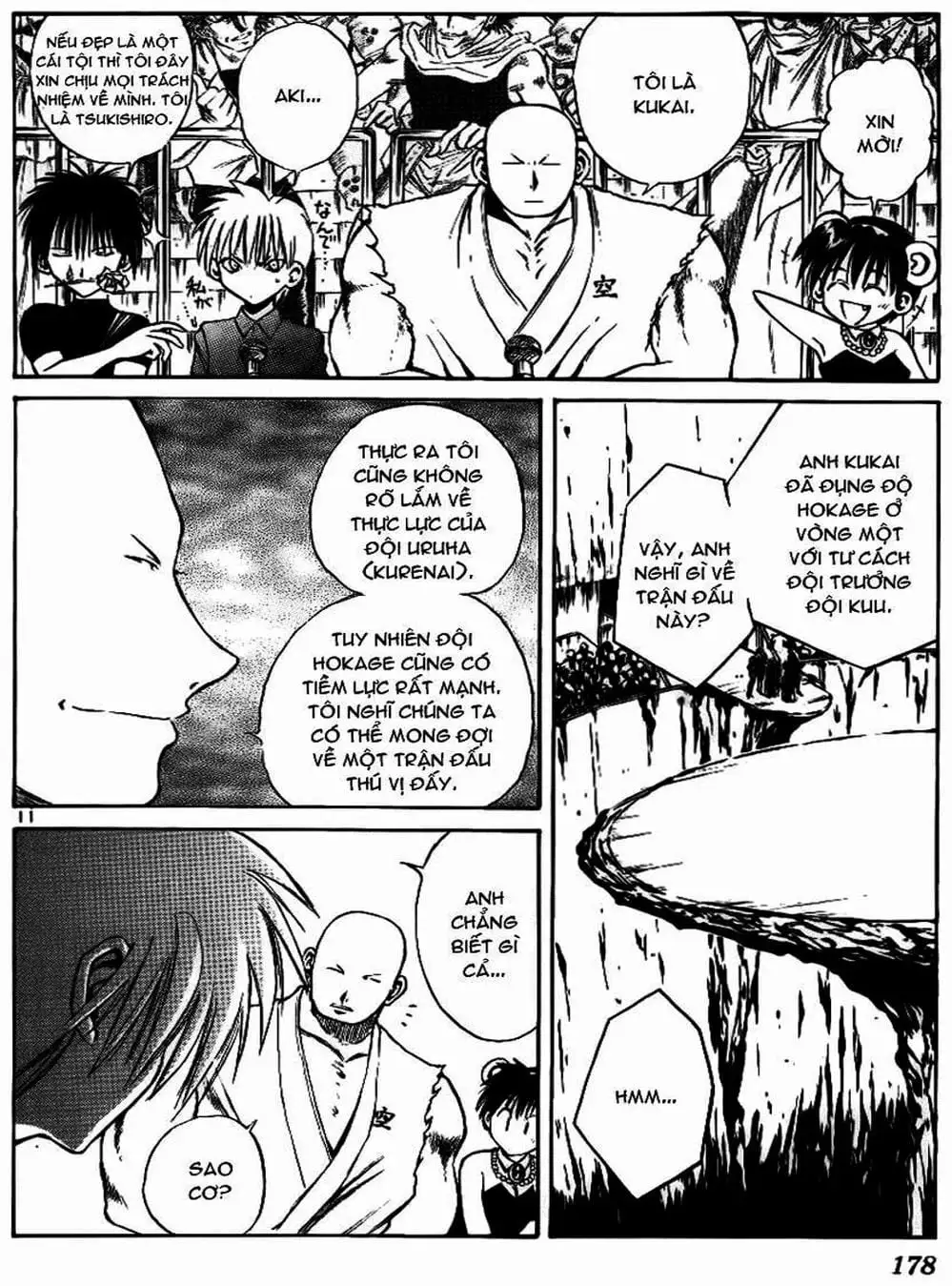 Truyện Tranh Ngọn Lửa Recca - Flame Of Recca trang 9