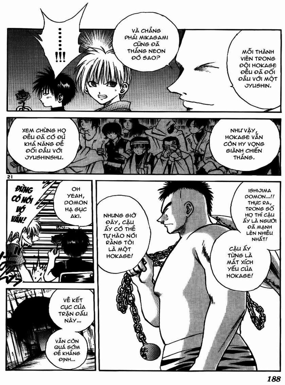 Truyện Tranh Ngọn Lửa Recca - Flame Of Recca trang 9