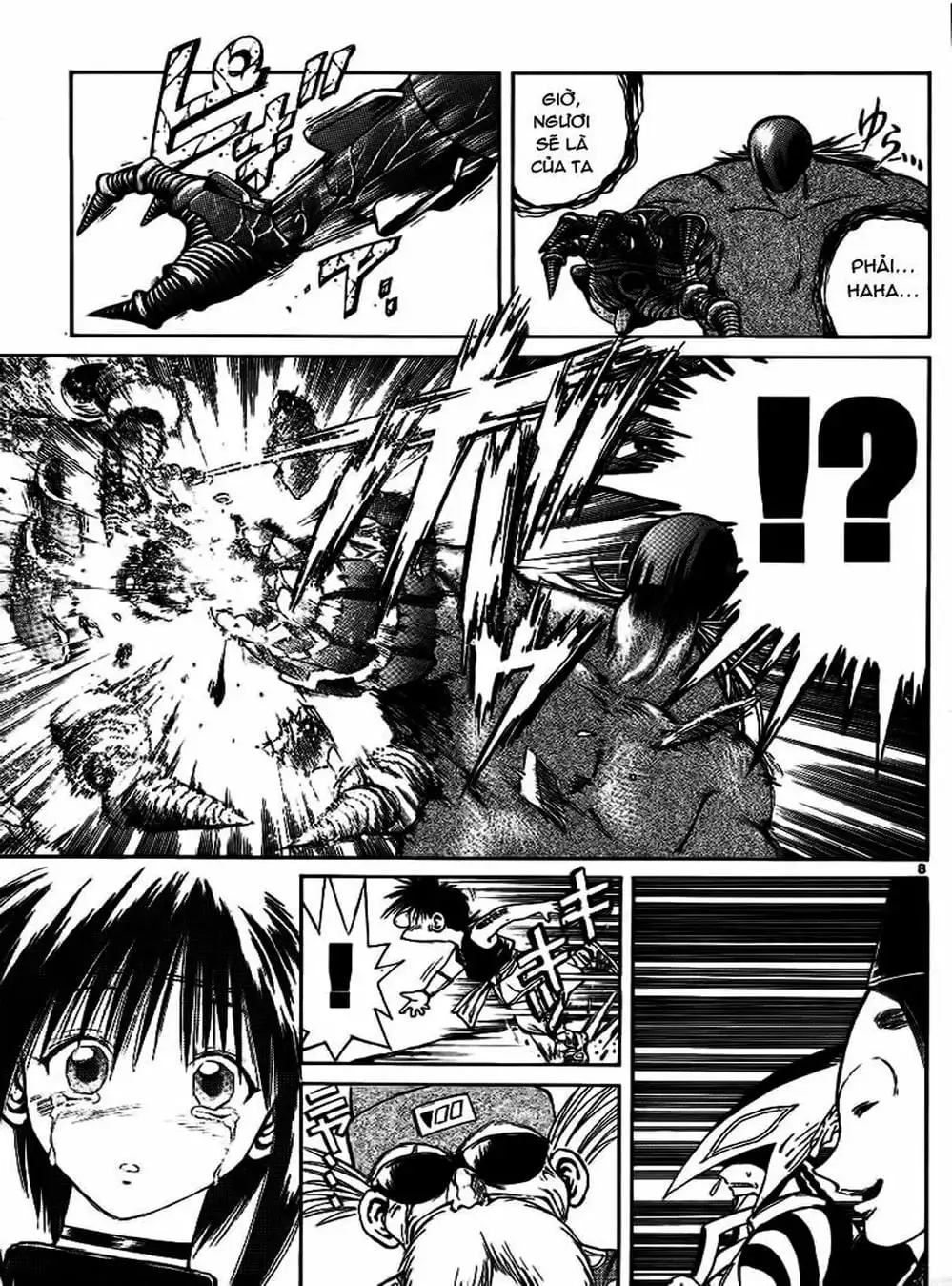 Truyện Tranh Ngọn Lửa Recca - Flame Of Recca trang 9