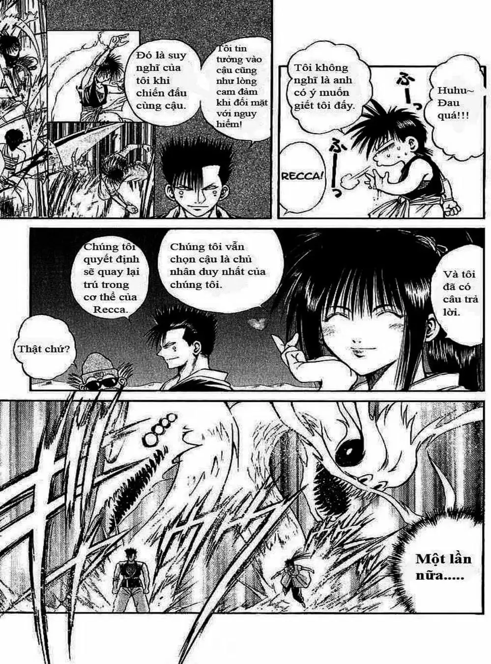 Truyện Tranh Ngọn Lửa Recca - Flame Of Recca trang 9