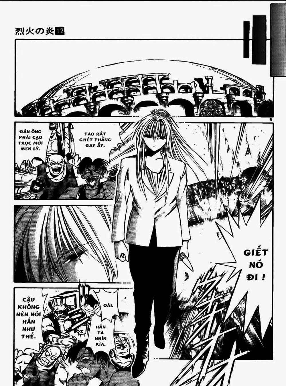 Truyện Tranh Ngọn Lửa Recca - Flame Of Recca trang 9