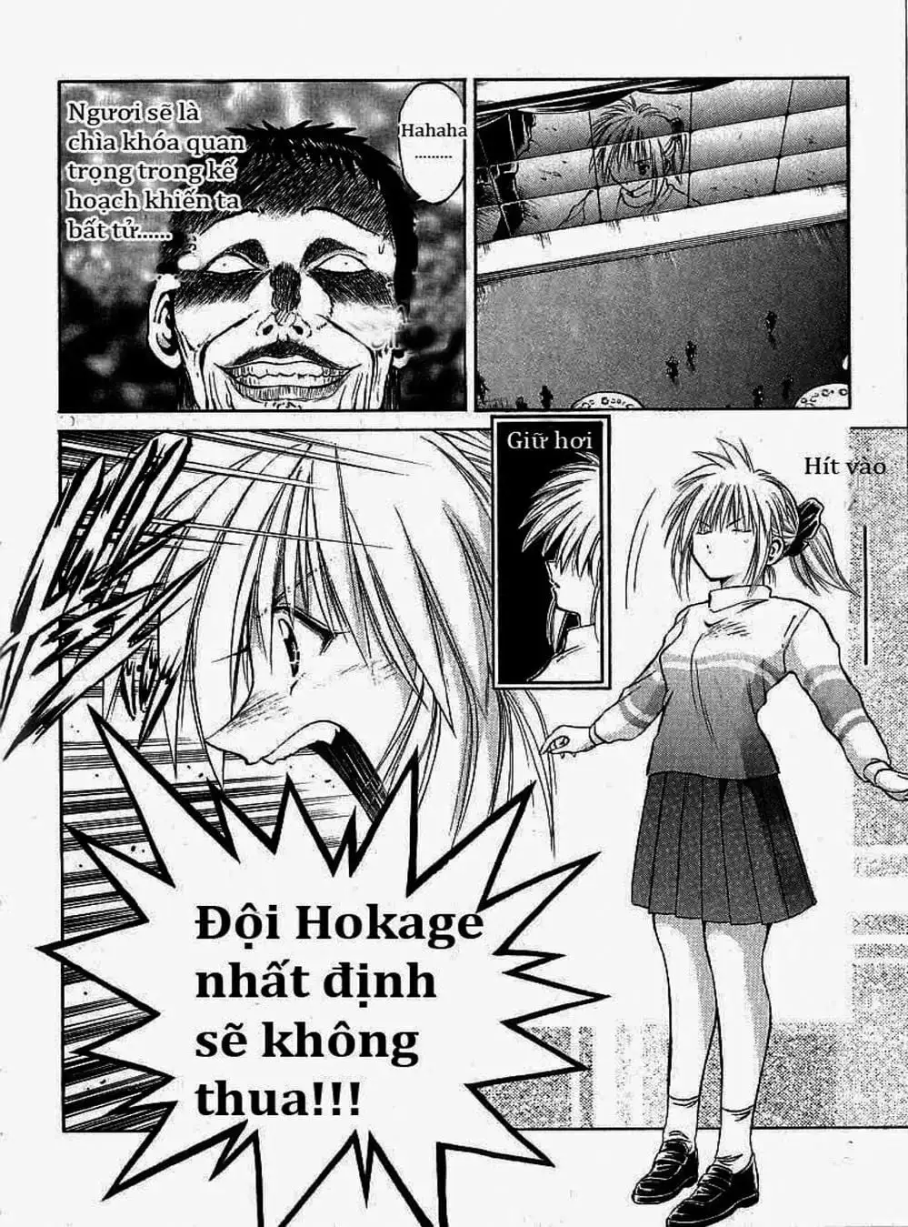 Truyện Tranh Ngọn Lửa Recca - Flame Of Recca trang 9