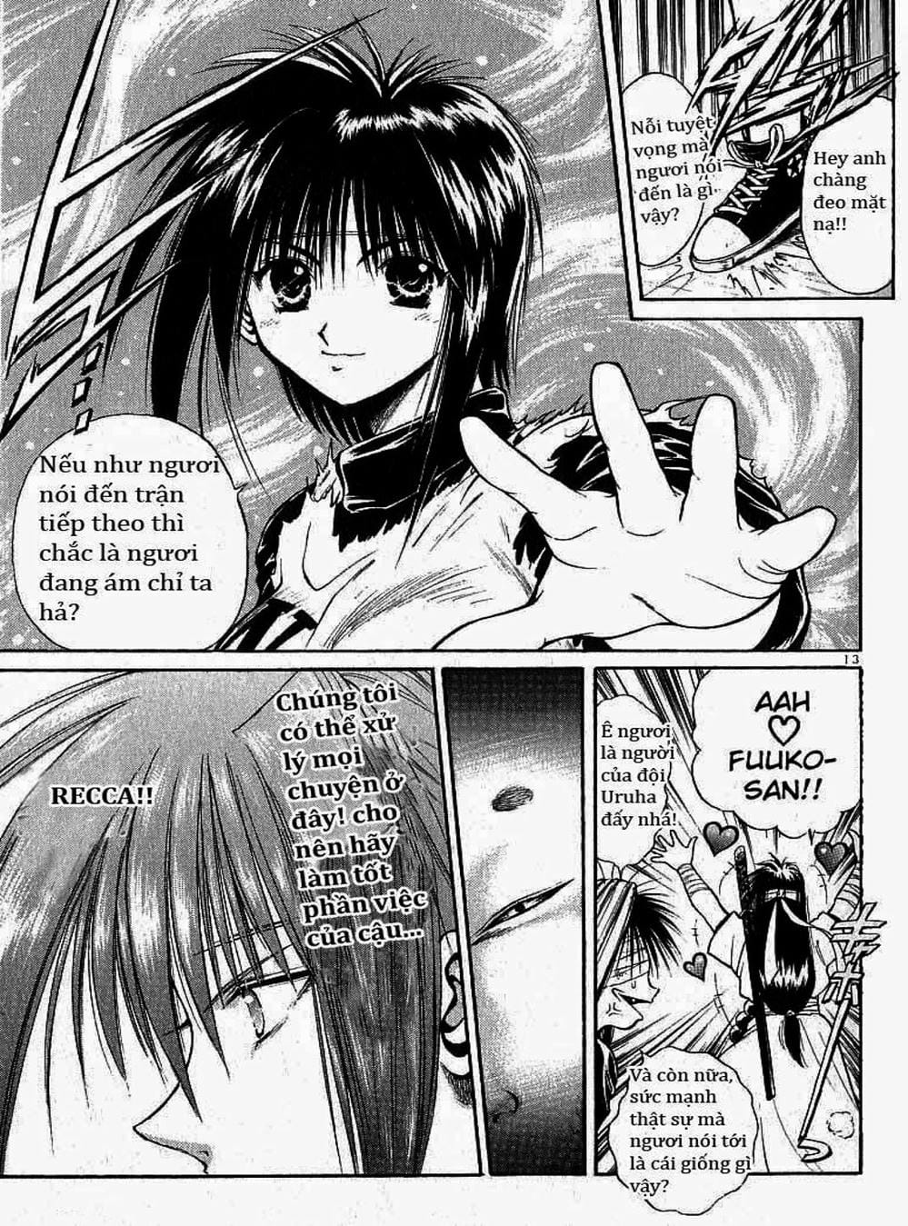 Truyện Tranh Ngọn Lửa Recca - Flame Of Recca trang 9