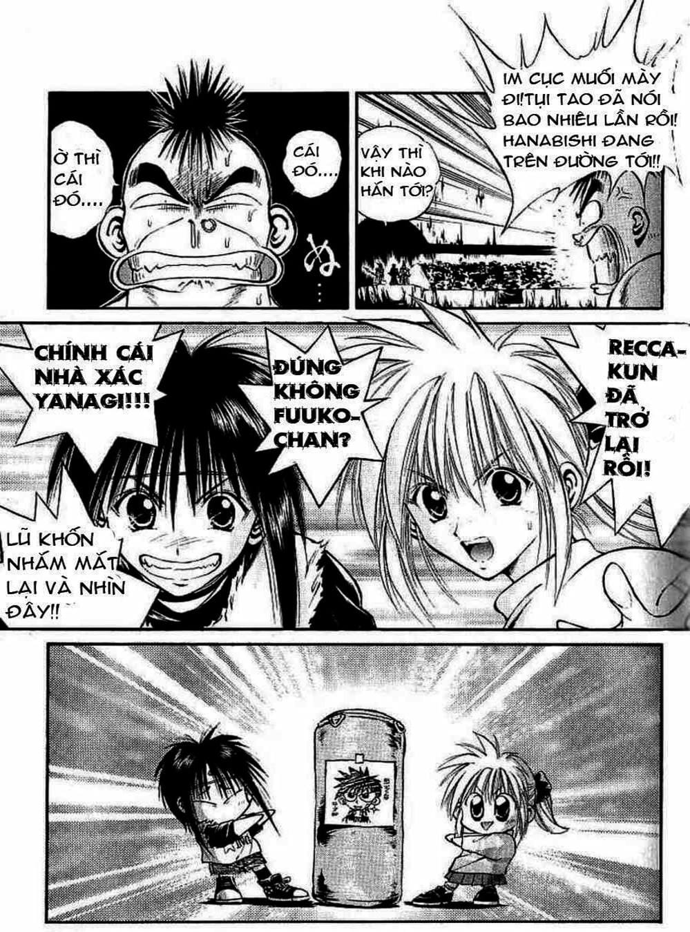 Truyện Tranh Ngọn Lửa Recca - Flame Of Recca trang 9