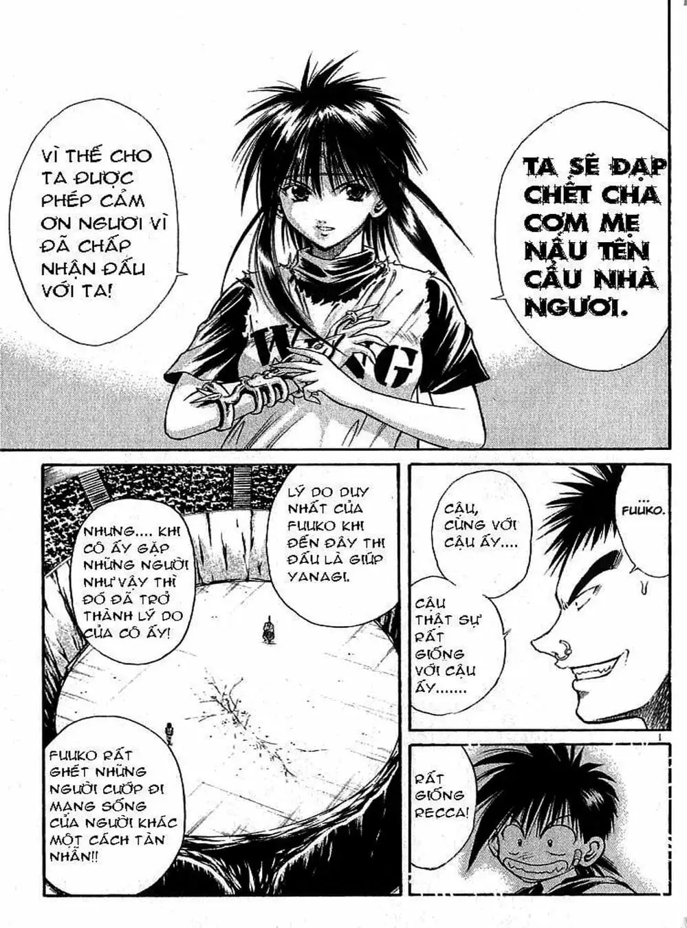 Truyện Tranh Ngọn Lửa Recca - Flame Of Recca trang 9