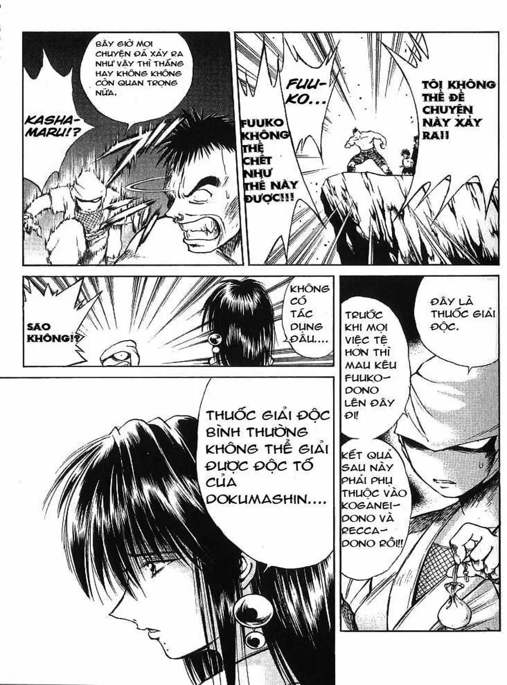 Truyện Tranh Ngọn Lửa Recca - Flame Of Recca trang 9