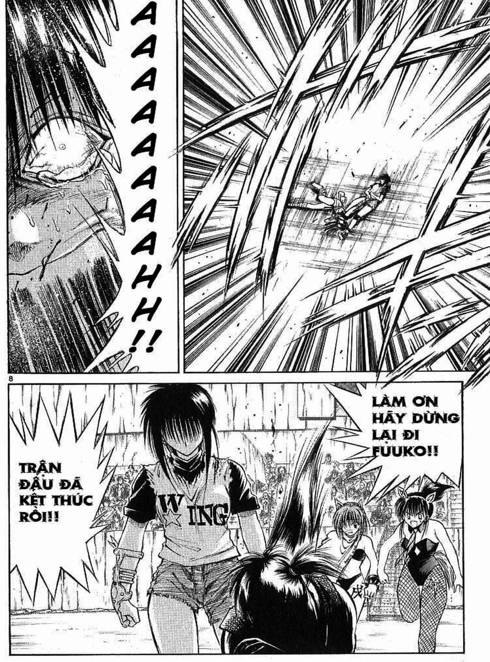 Truyện Tranh Ngọn Lửa Recca - Flame Of Recca trang 9