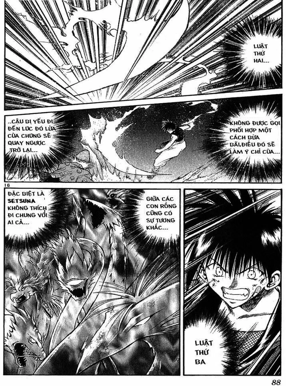 Truyện Tranh Ngọn Lửa Recca - Flame Of Recca trang 9